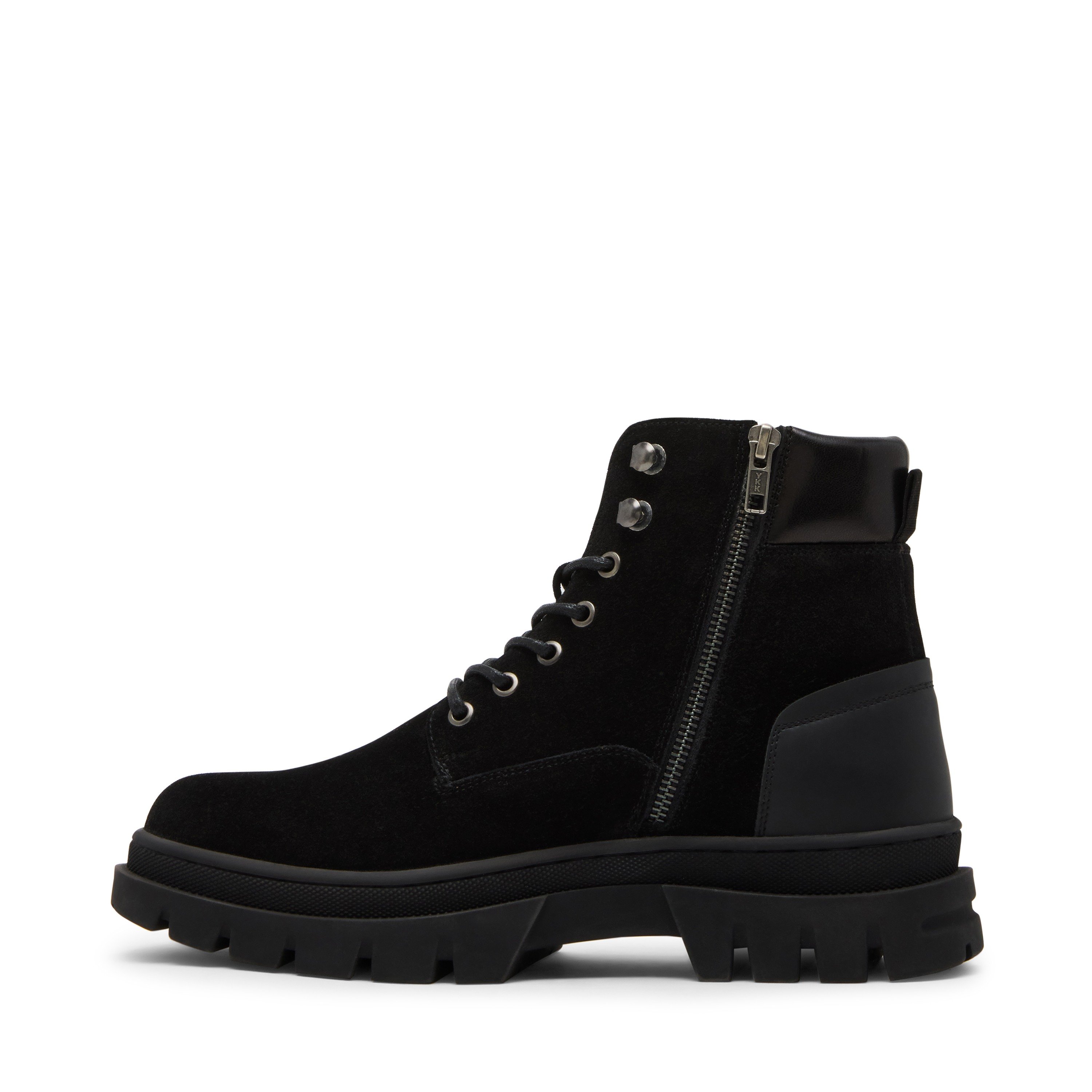 Androidd Black Suede Boots