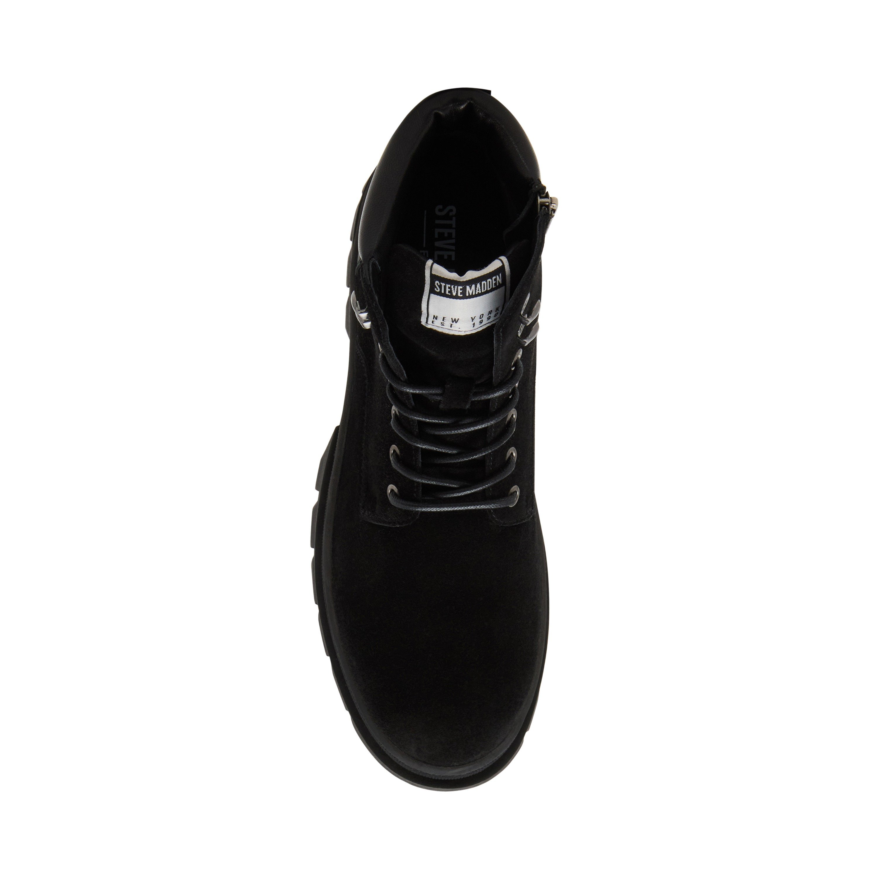 Androidd Black Suede Boots