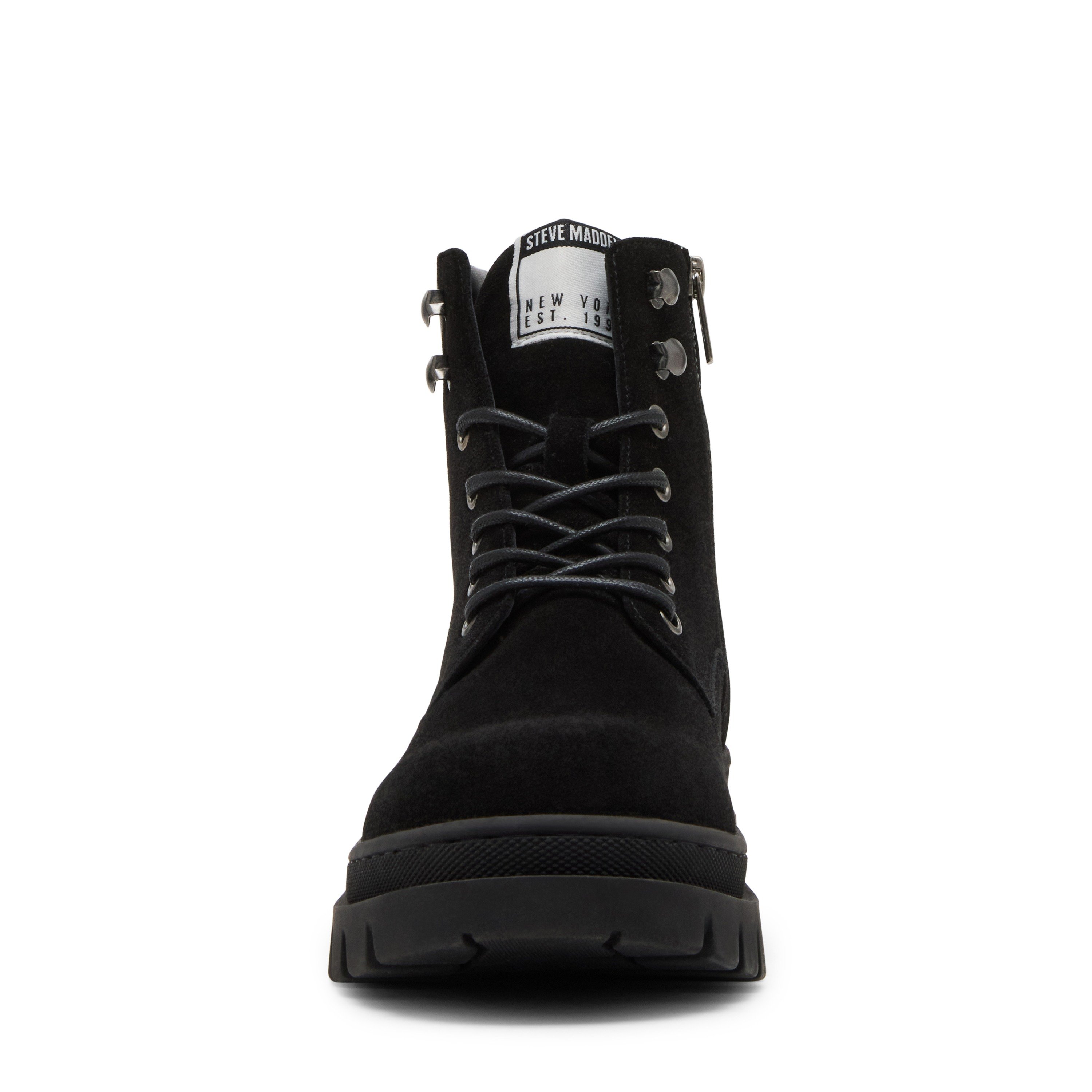 Androidd Black Suede Boots