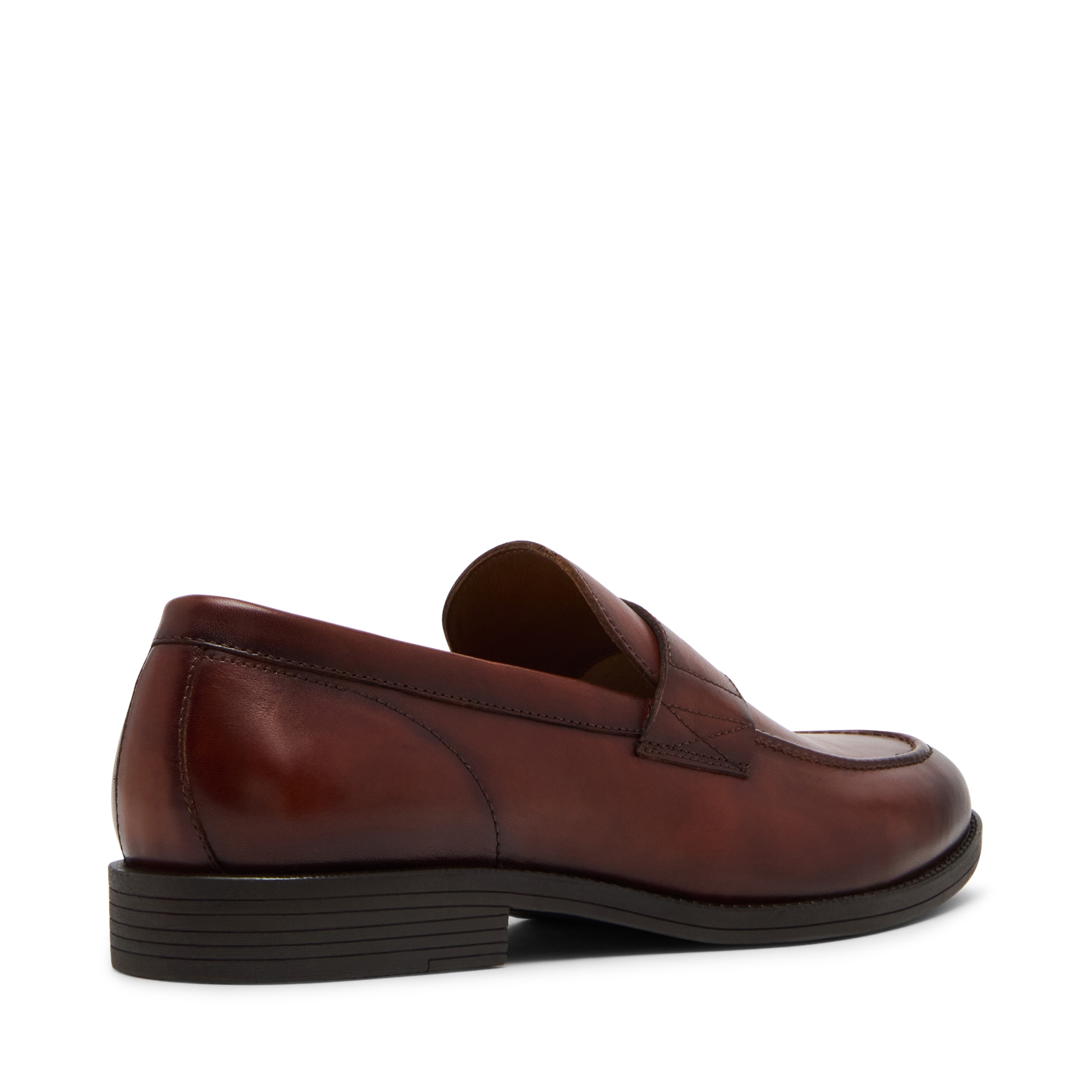 Bostonia Cognac Leather Tie-Ups & Dress Loafers