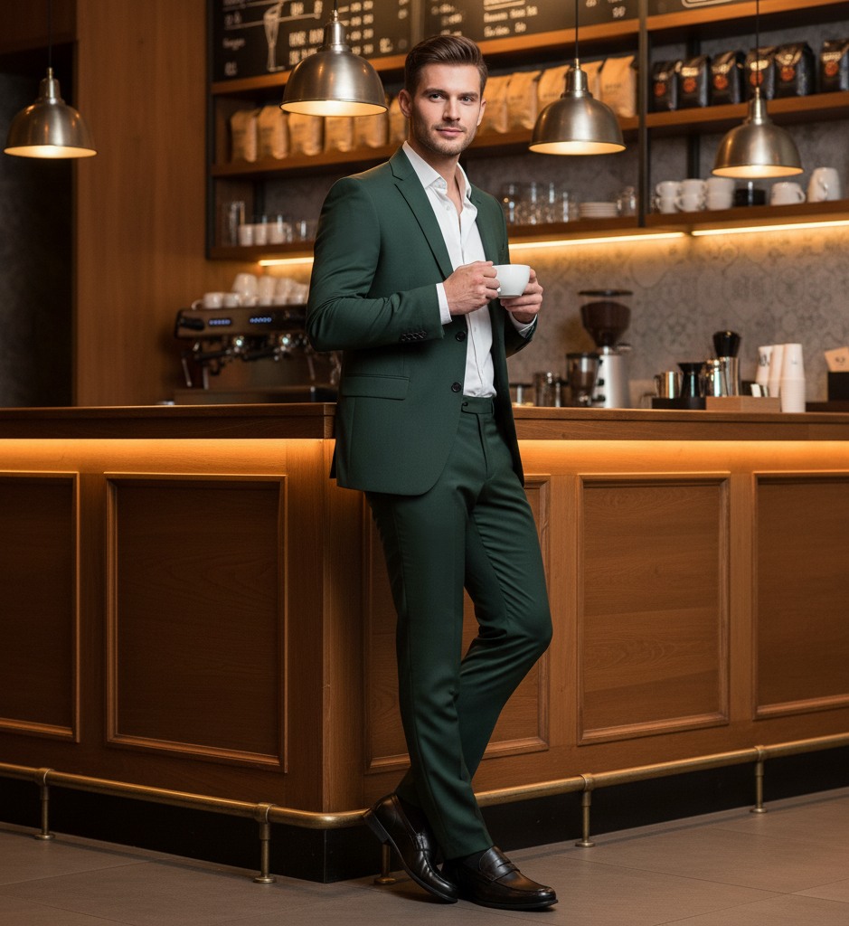 Bostonia Black Leather Tie-Ups & Dress Loafers