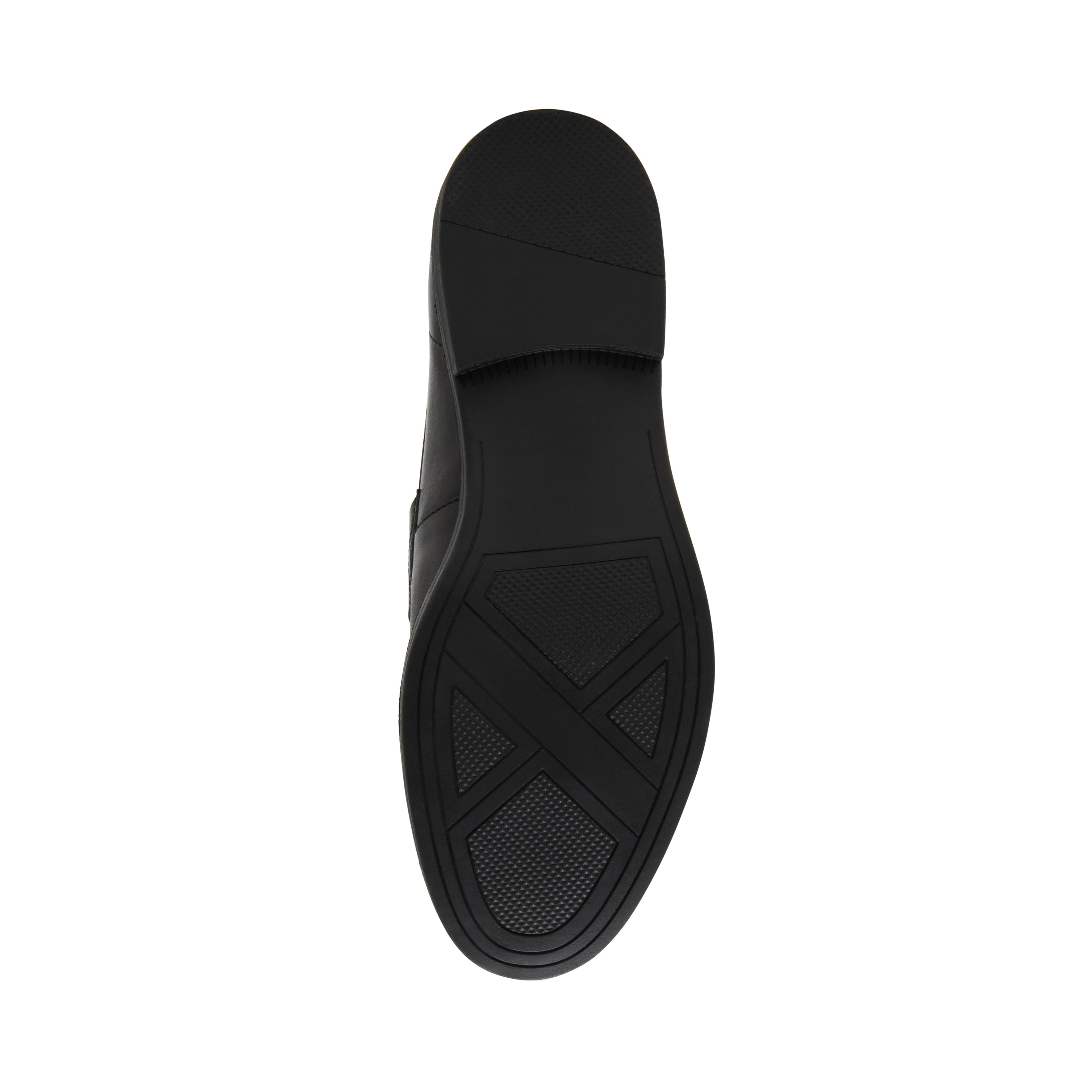 Bostonia Black Leather Tie-Ups & Dress Loafers