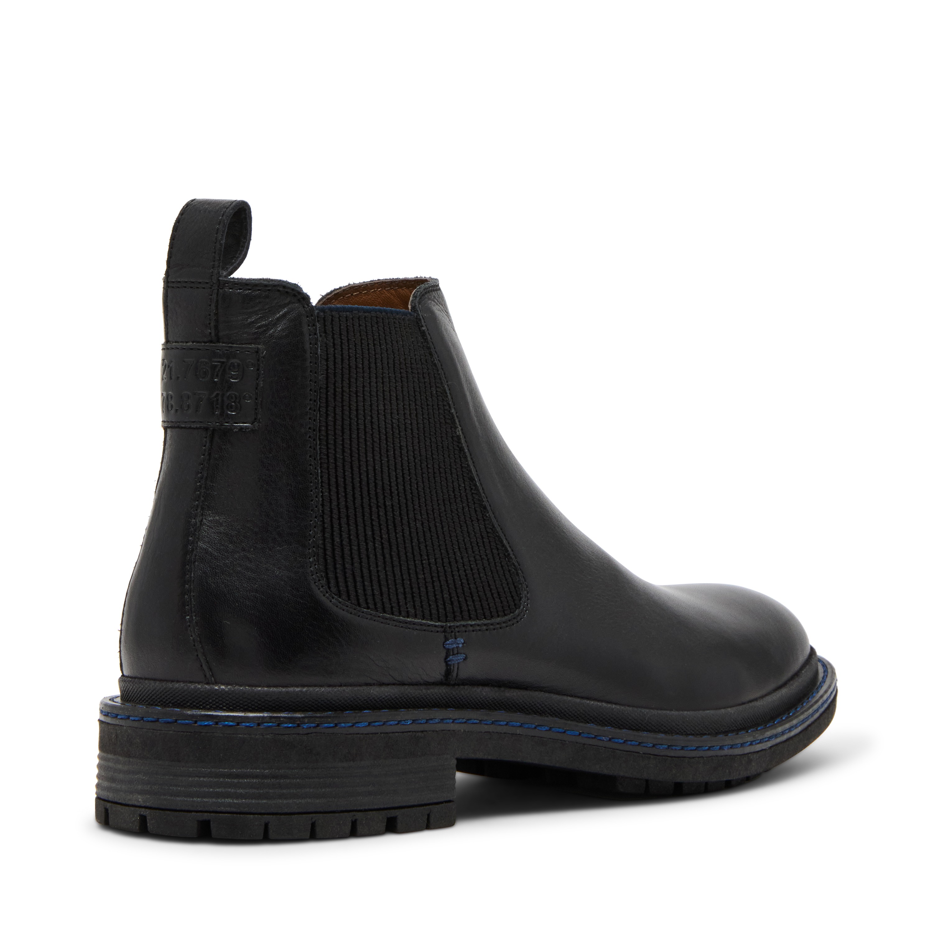 Frammer Black Leather Boots
