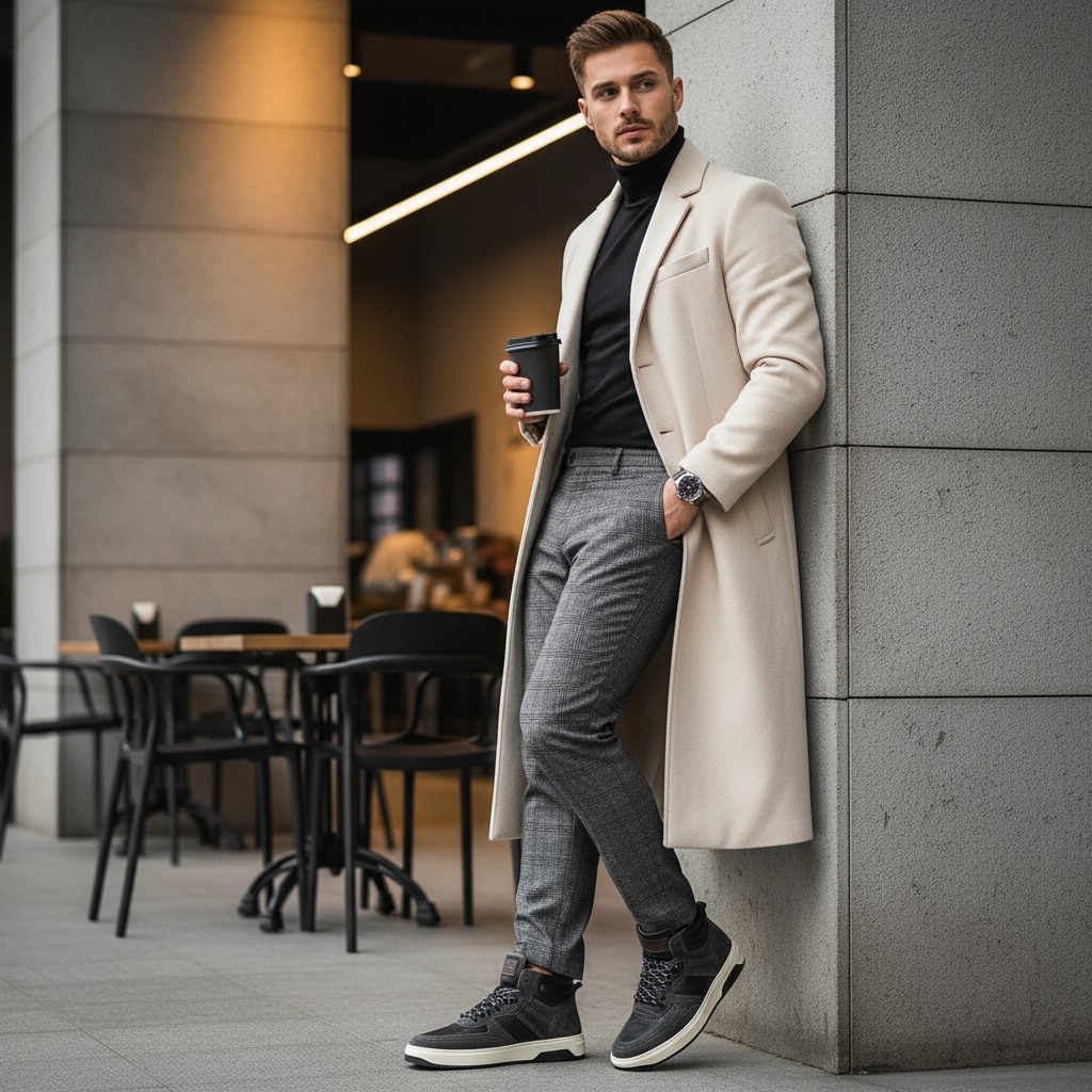 Franklyn Grey/Black Sneakers