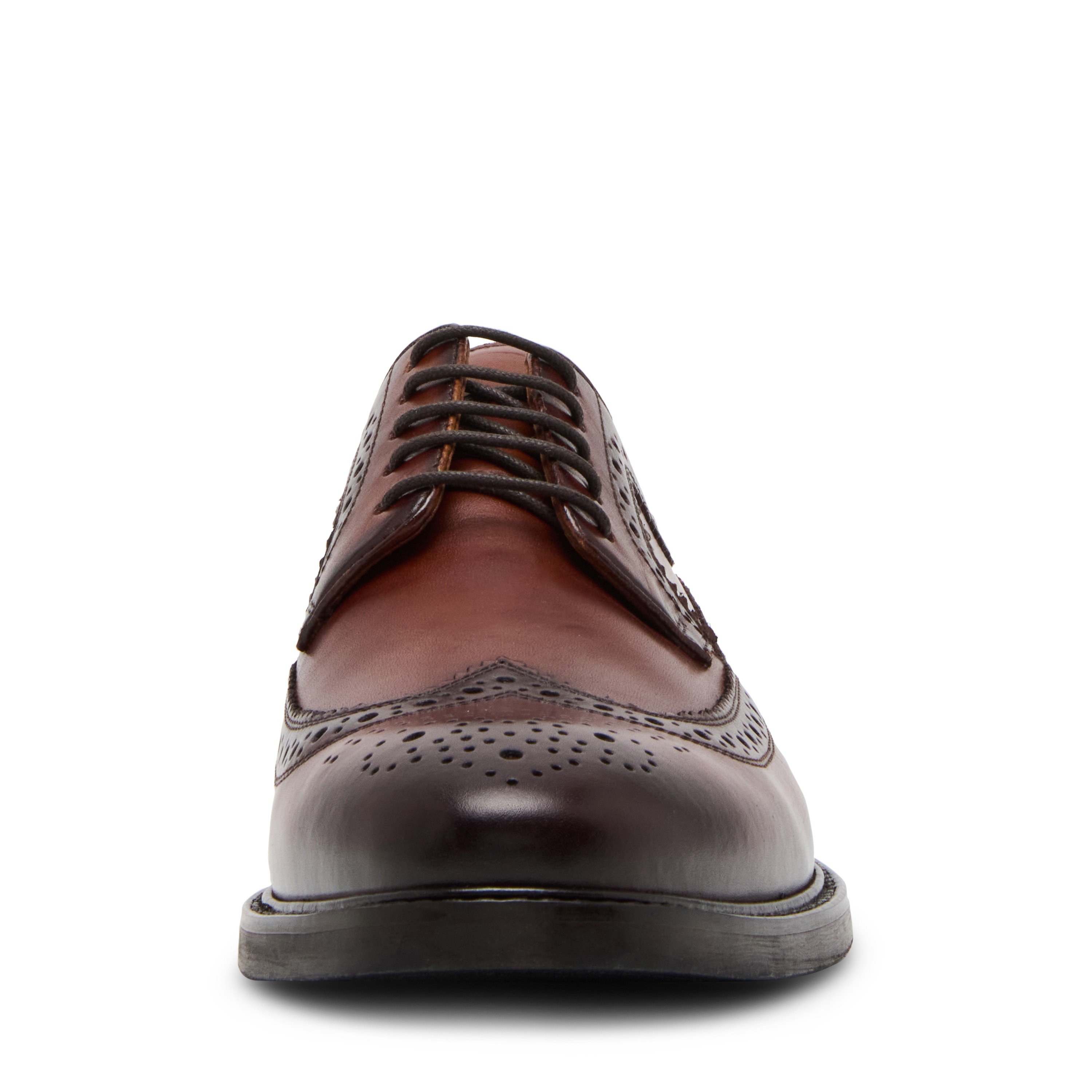 Garrick Tan Leather Tie-Ups & Dress Loafers