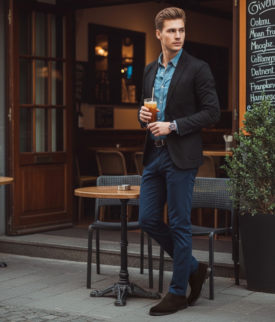 Garrick Brown Suede Tie-Ups & Dress Loafers