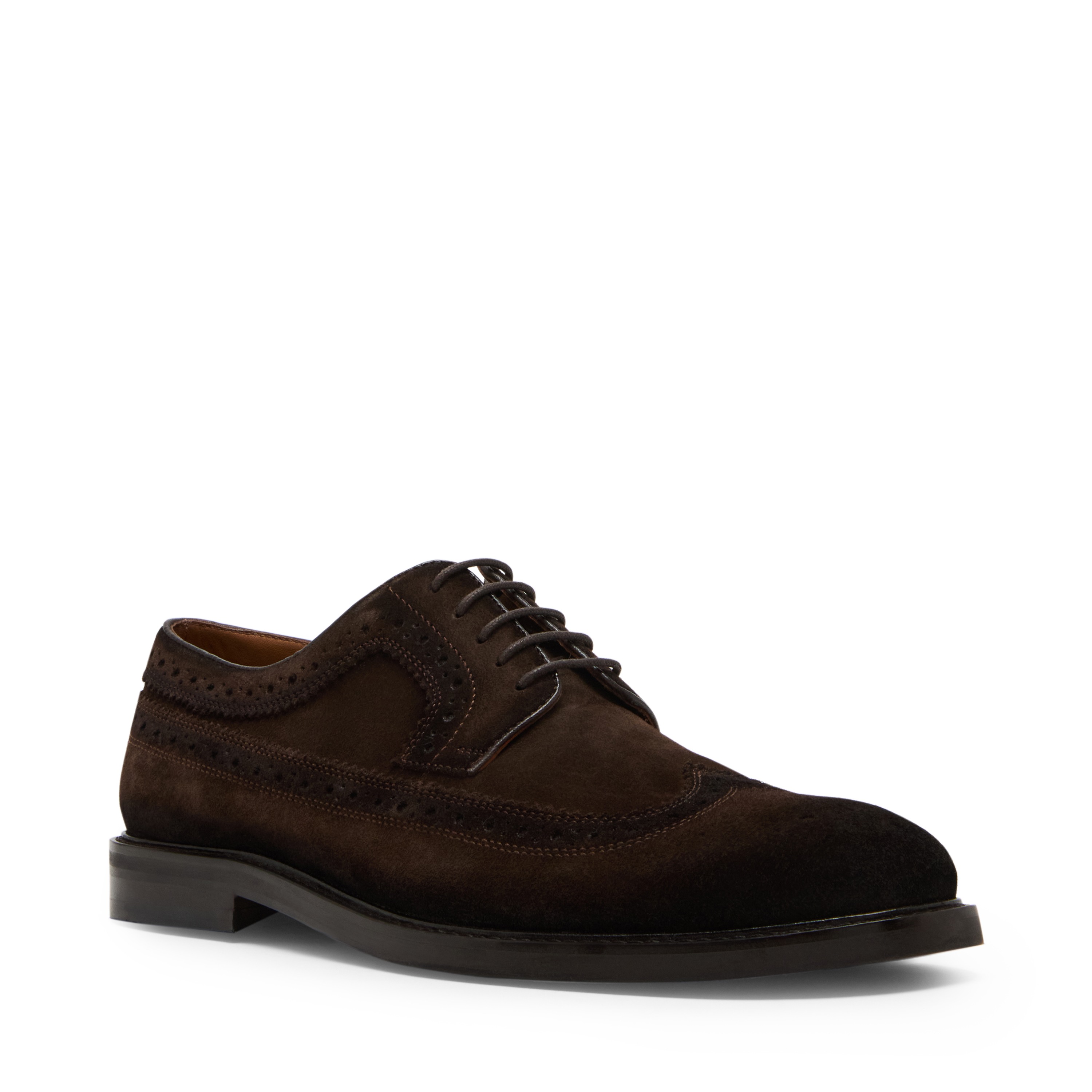 Garrick Brown Suede Tie-Ups & Dress Loafers