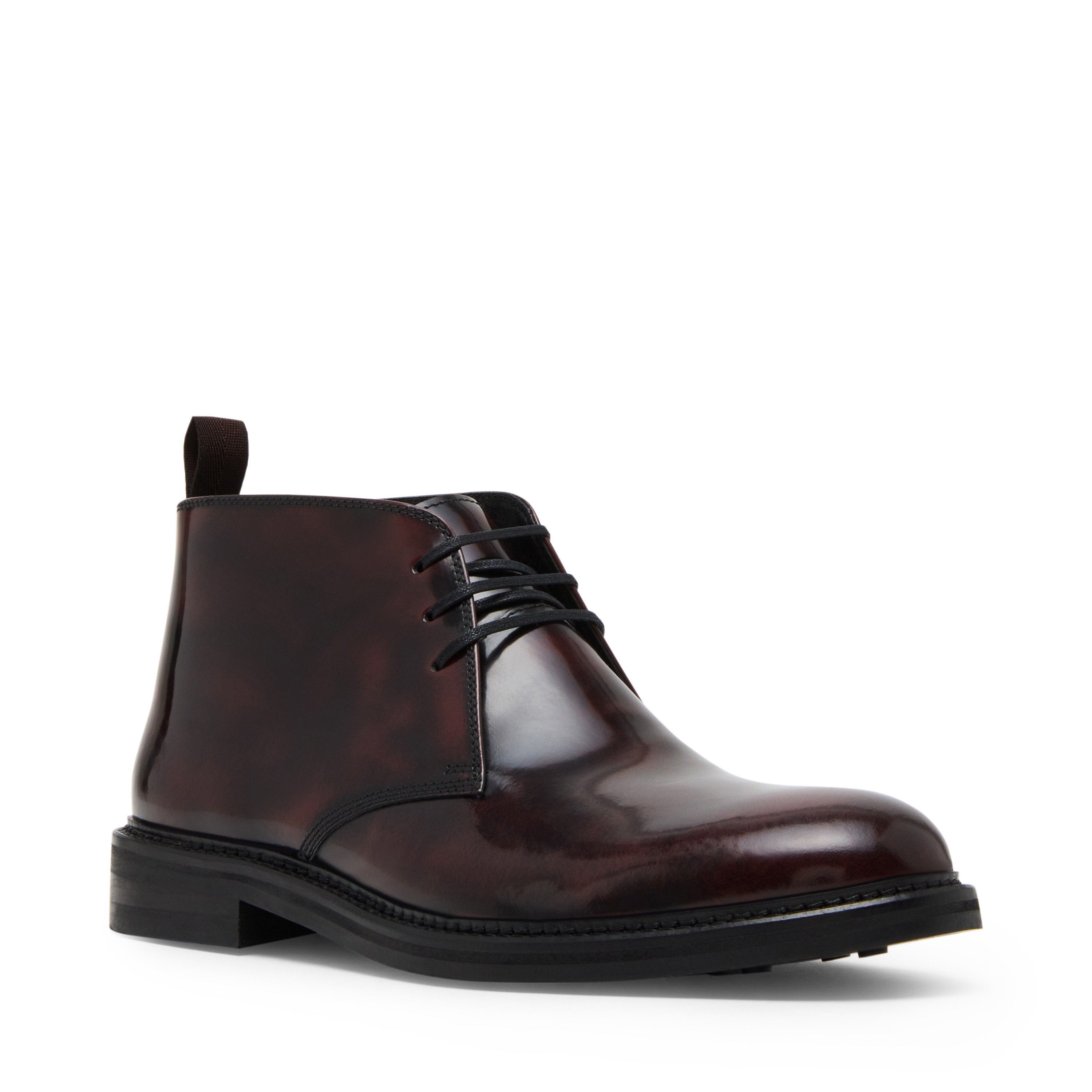 Jabberton Burgundy Tie-Ups & Dress Loafers