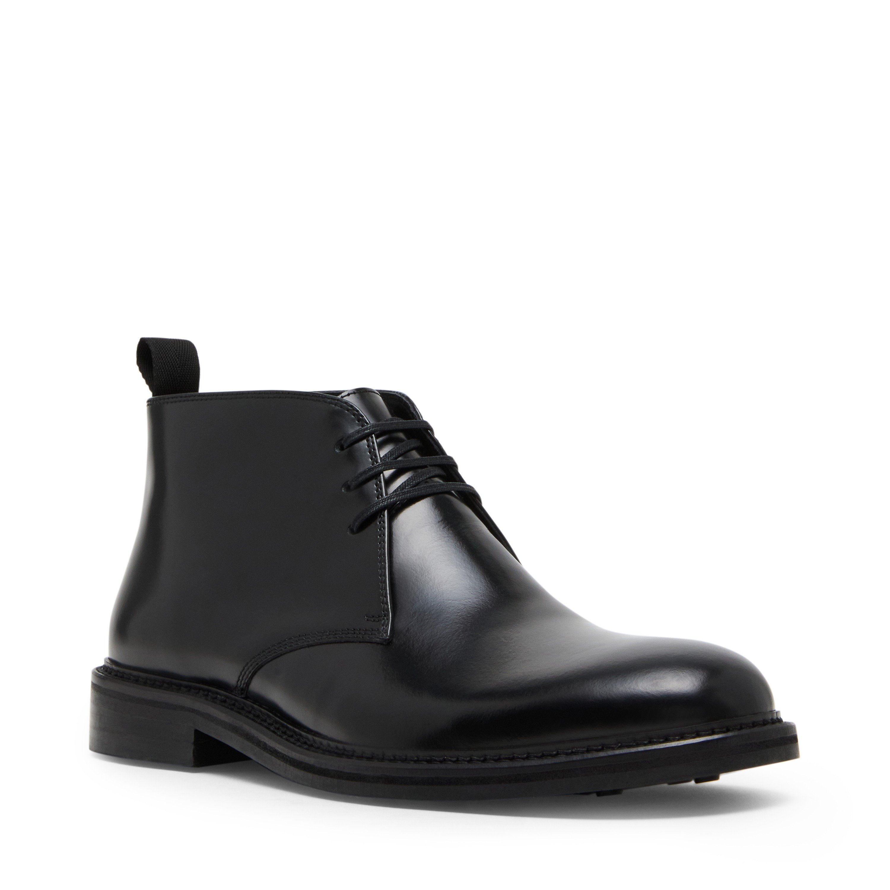 Jabberton Black Tie-Ups & Dress Loafers