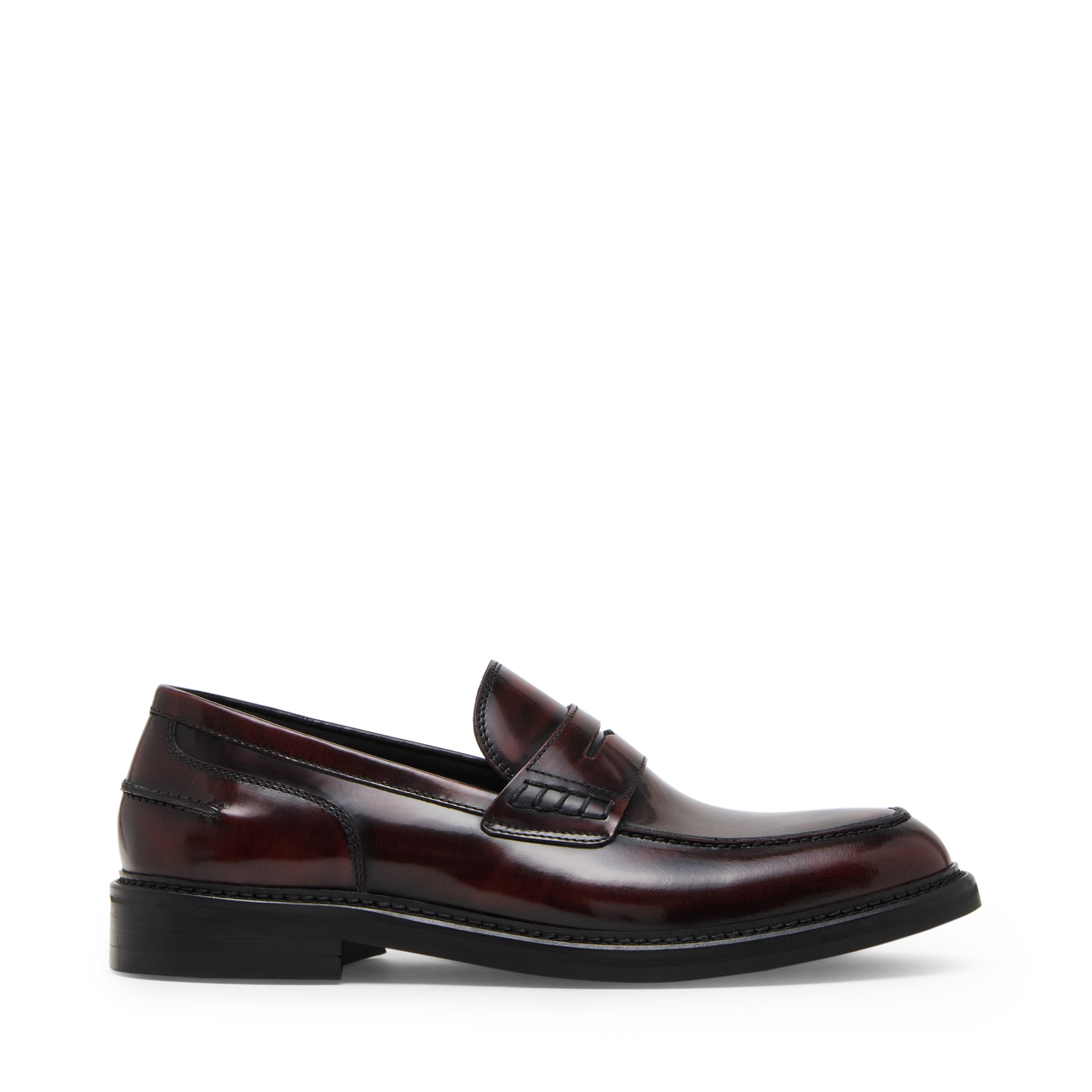 Jacksyn Burgundy Tie-Ups & Dress Loafers