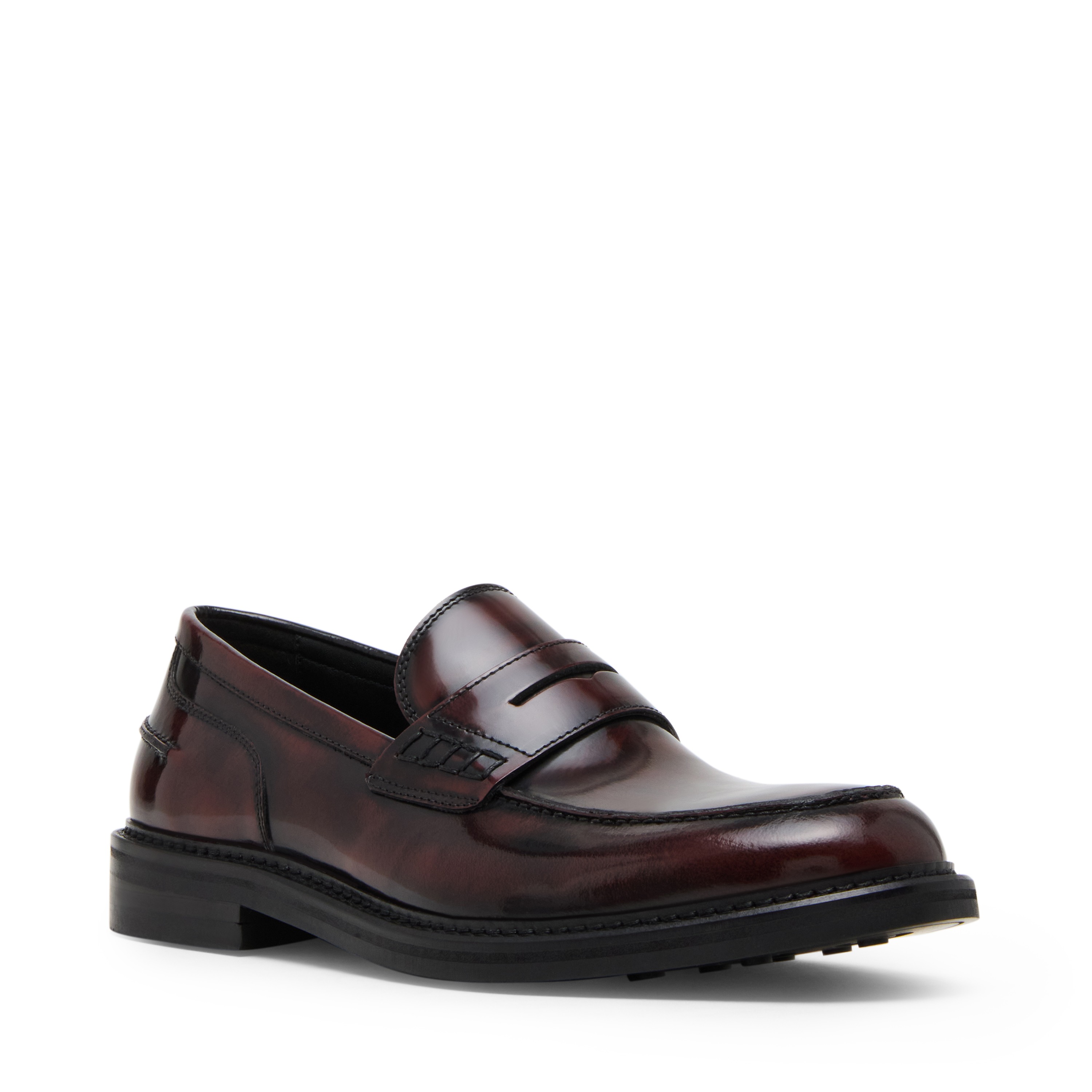 Jacksyn Burgundy Tie-Ups & Dress Loafers