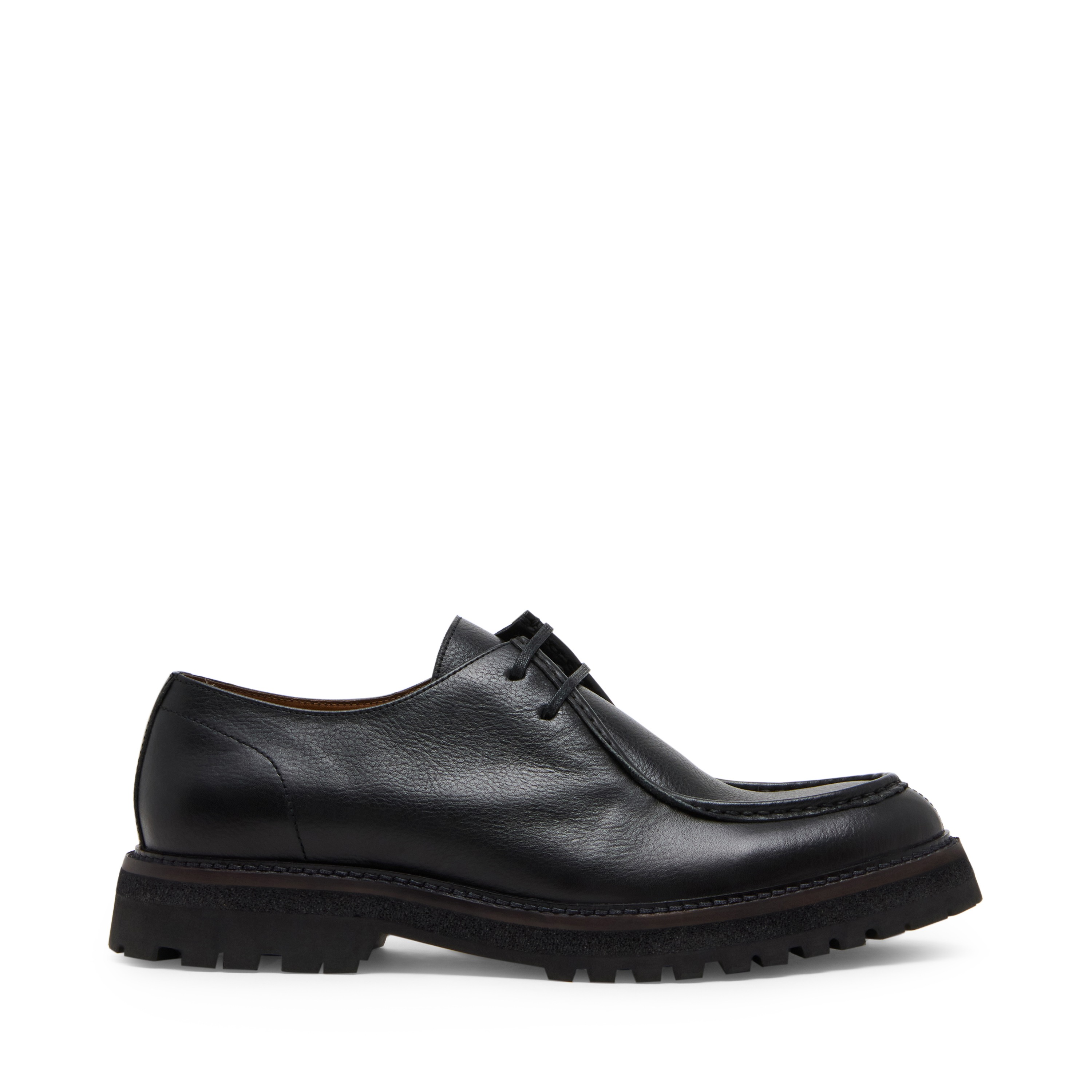 Larsonn Black  Tie-Ups & Dress Loafers