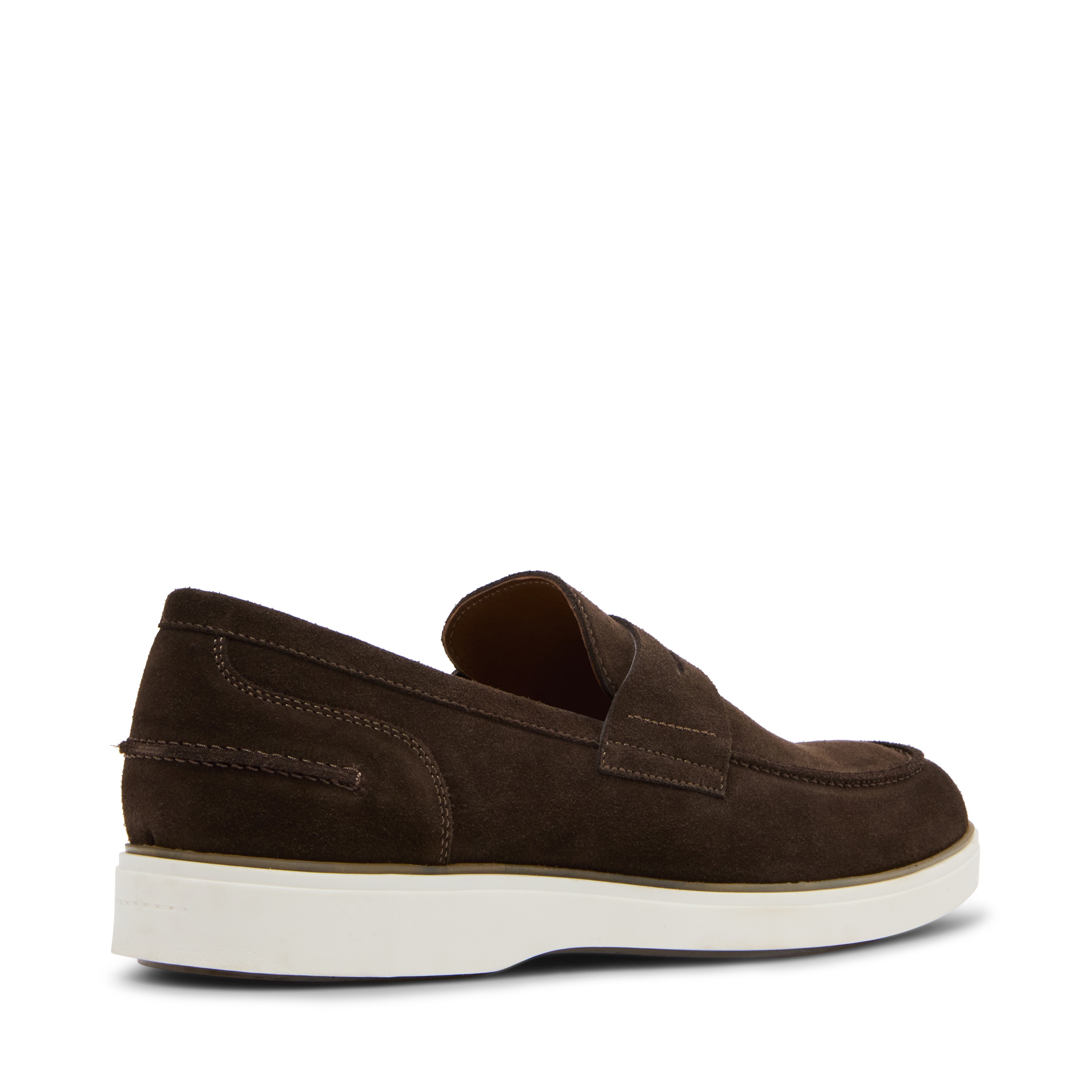 Marine Brown Suede Driver Loafers