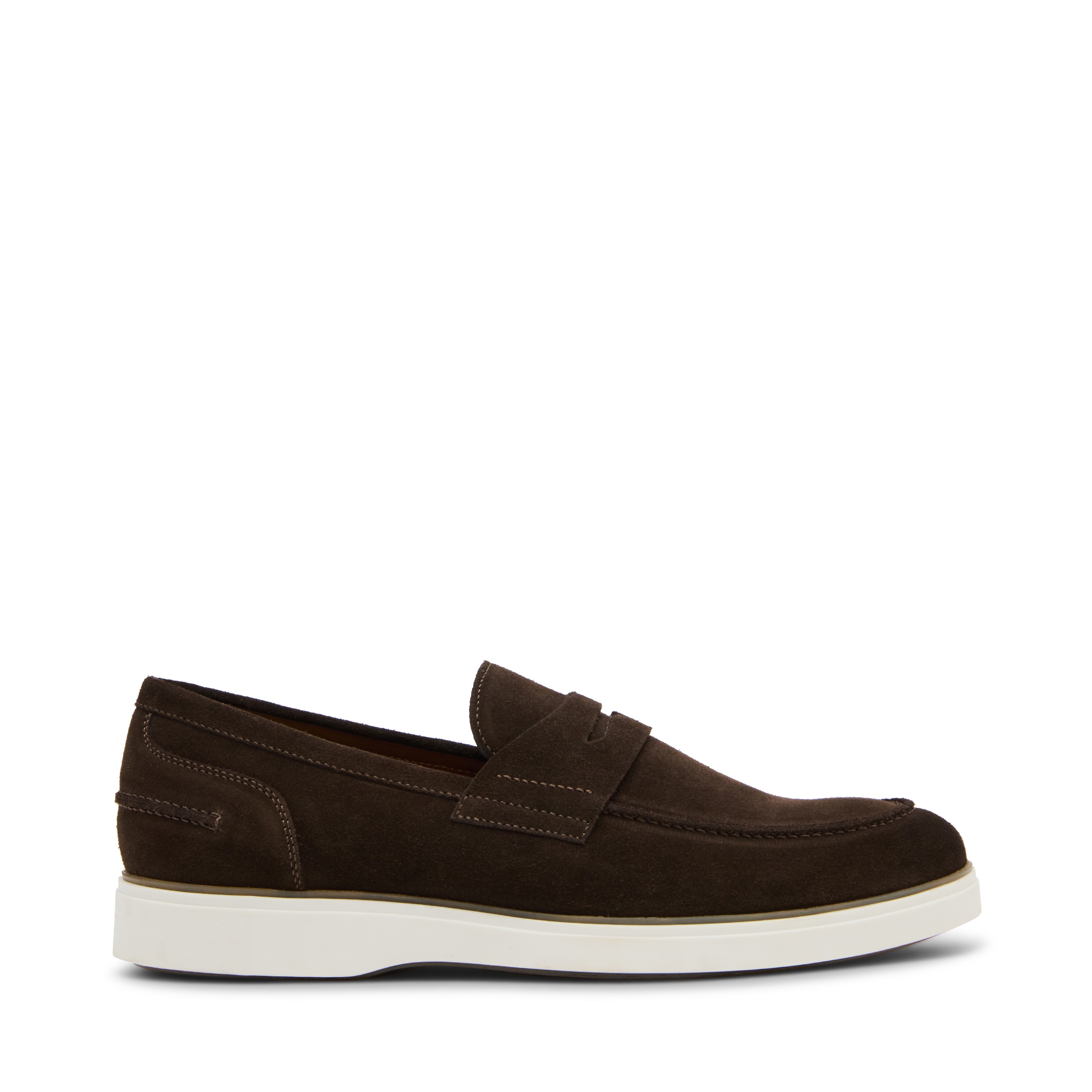 Marine Brown Suede Driver Loafers
