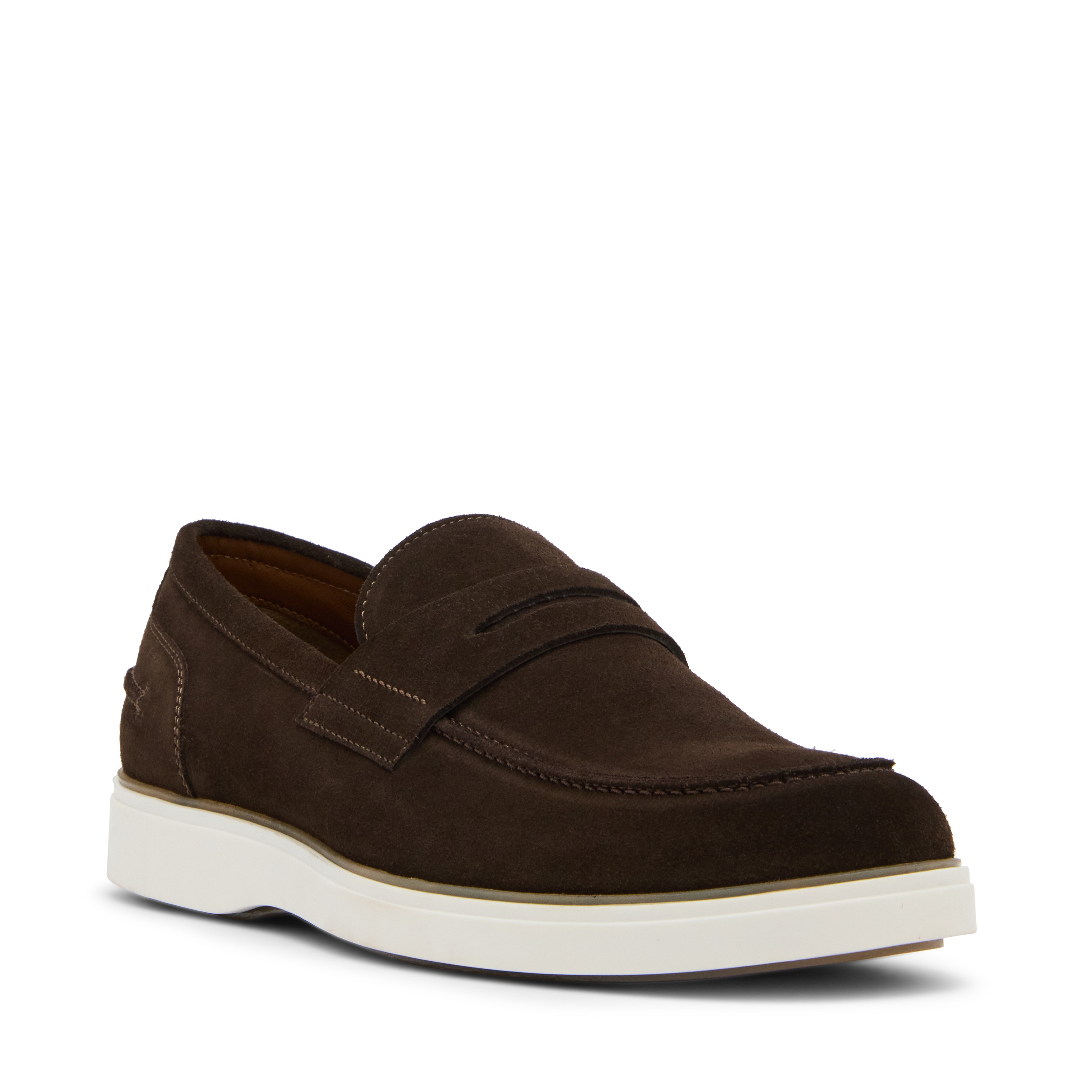 Marine Brown Suede Driver Loafers
