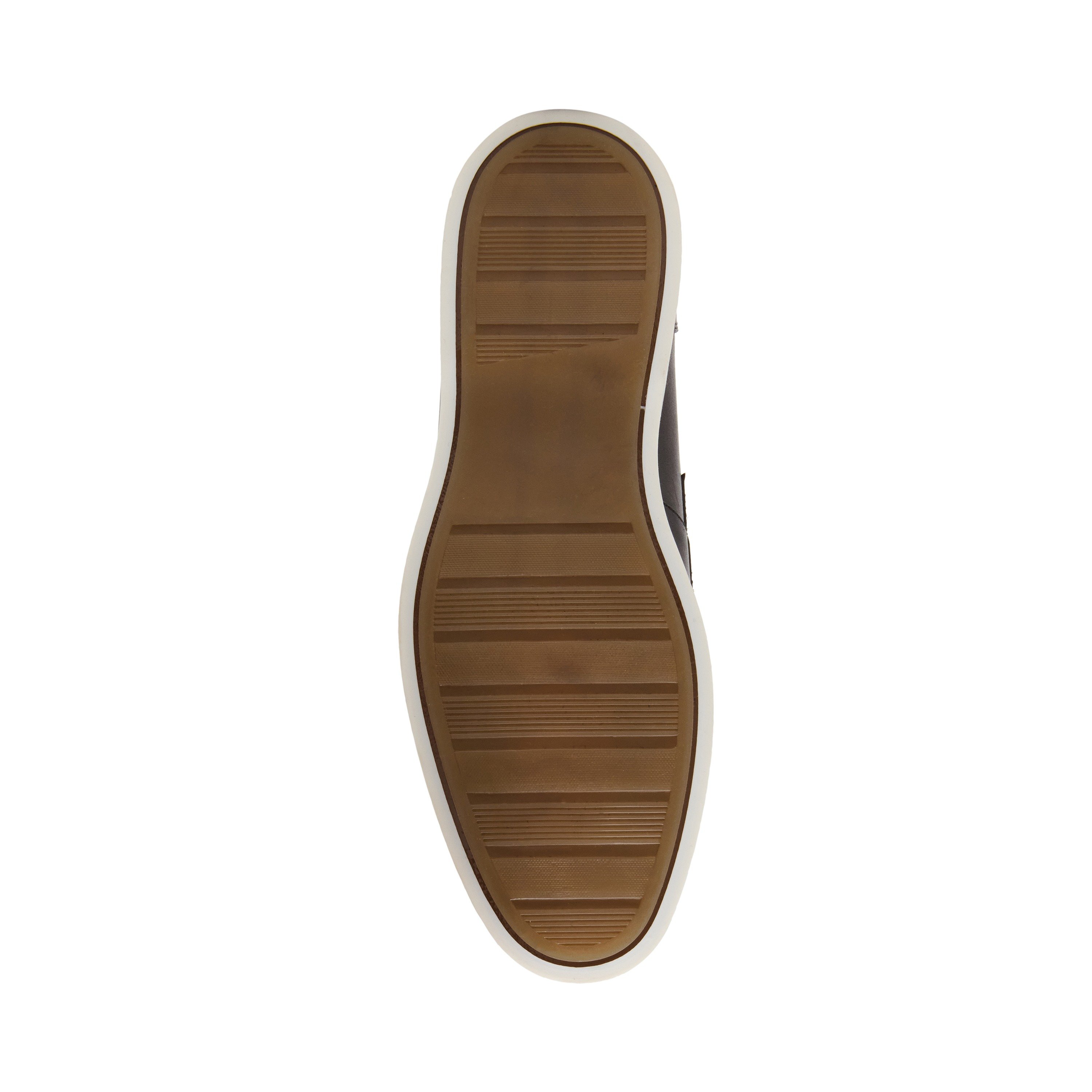 Marine Brown Leather Driver Loafers