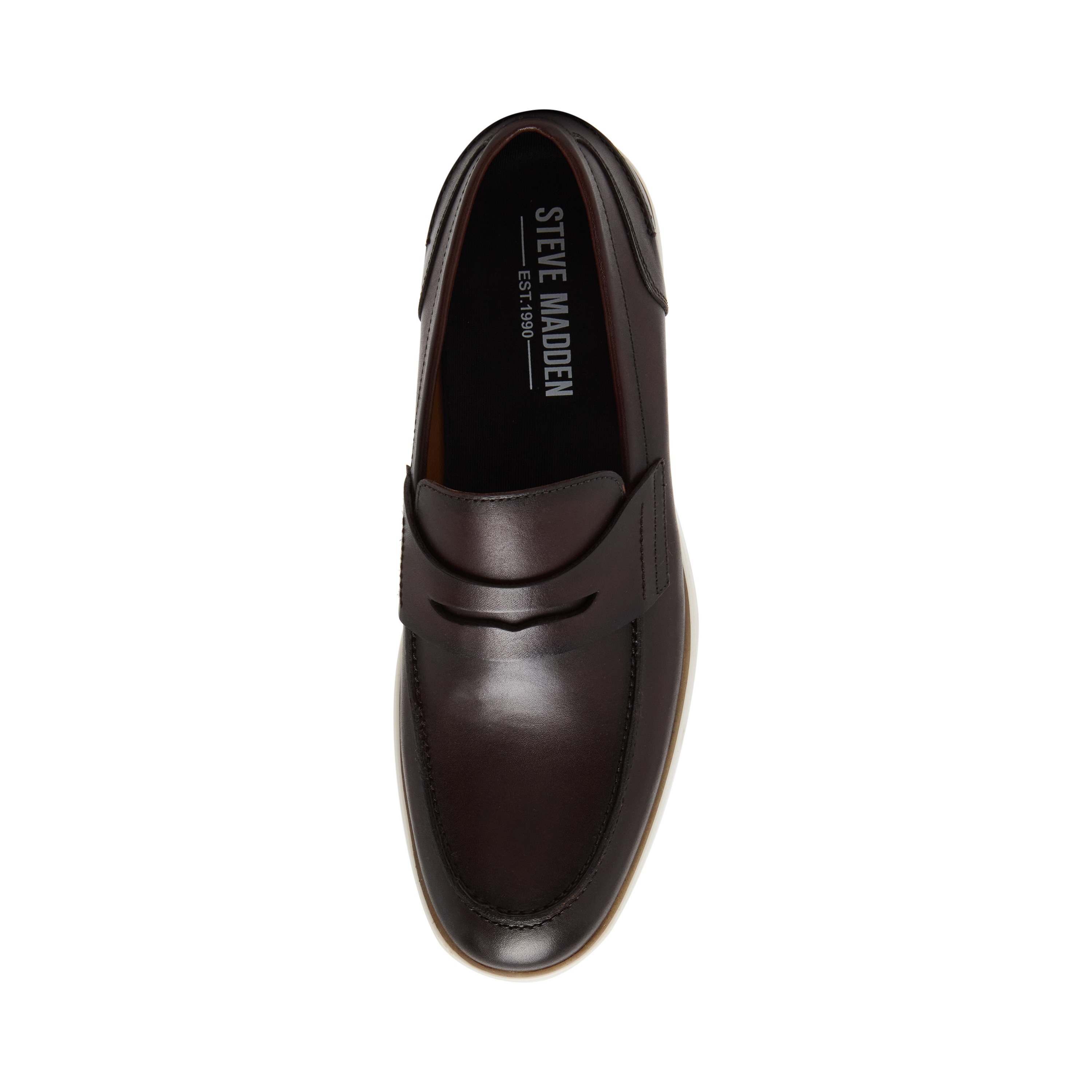 Marine Brown Leather Driver Loafers