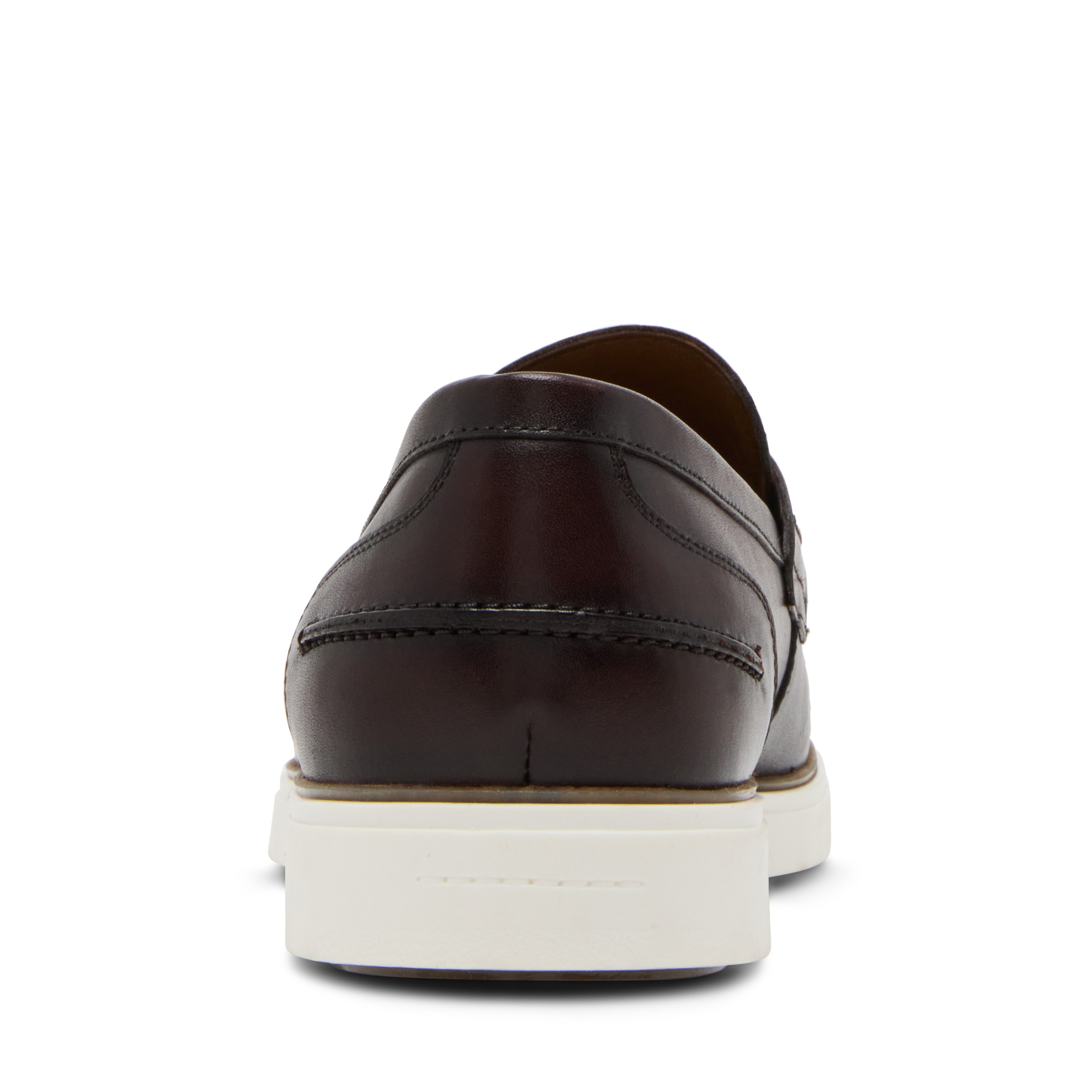 Marine Brown Leather Driver Loafers