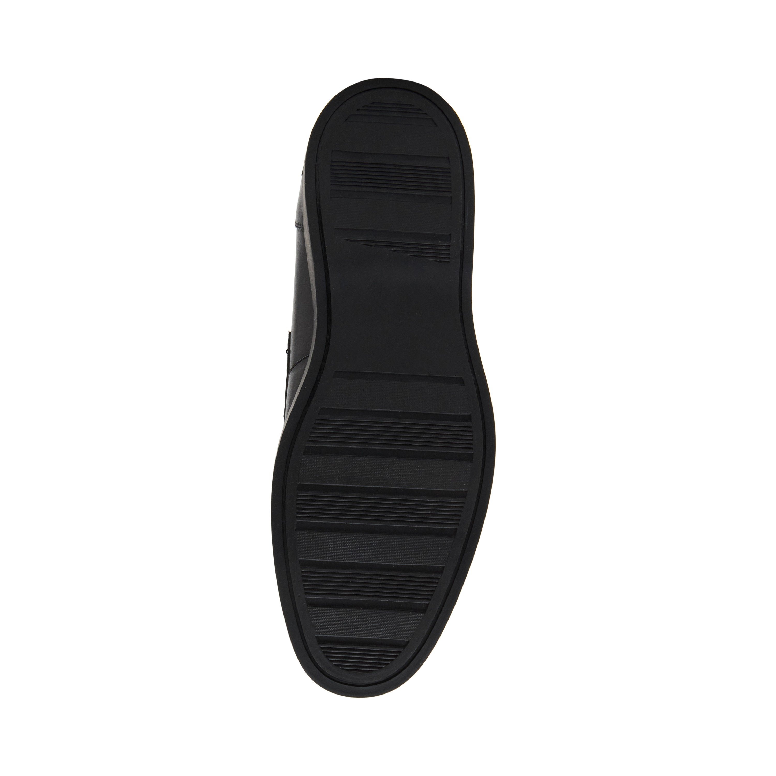 Marine Black Leather Driver Loafers