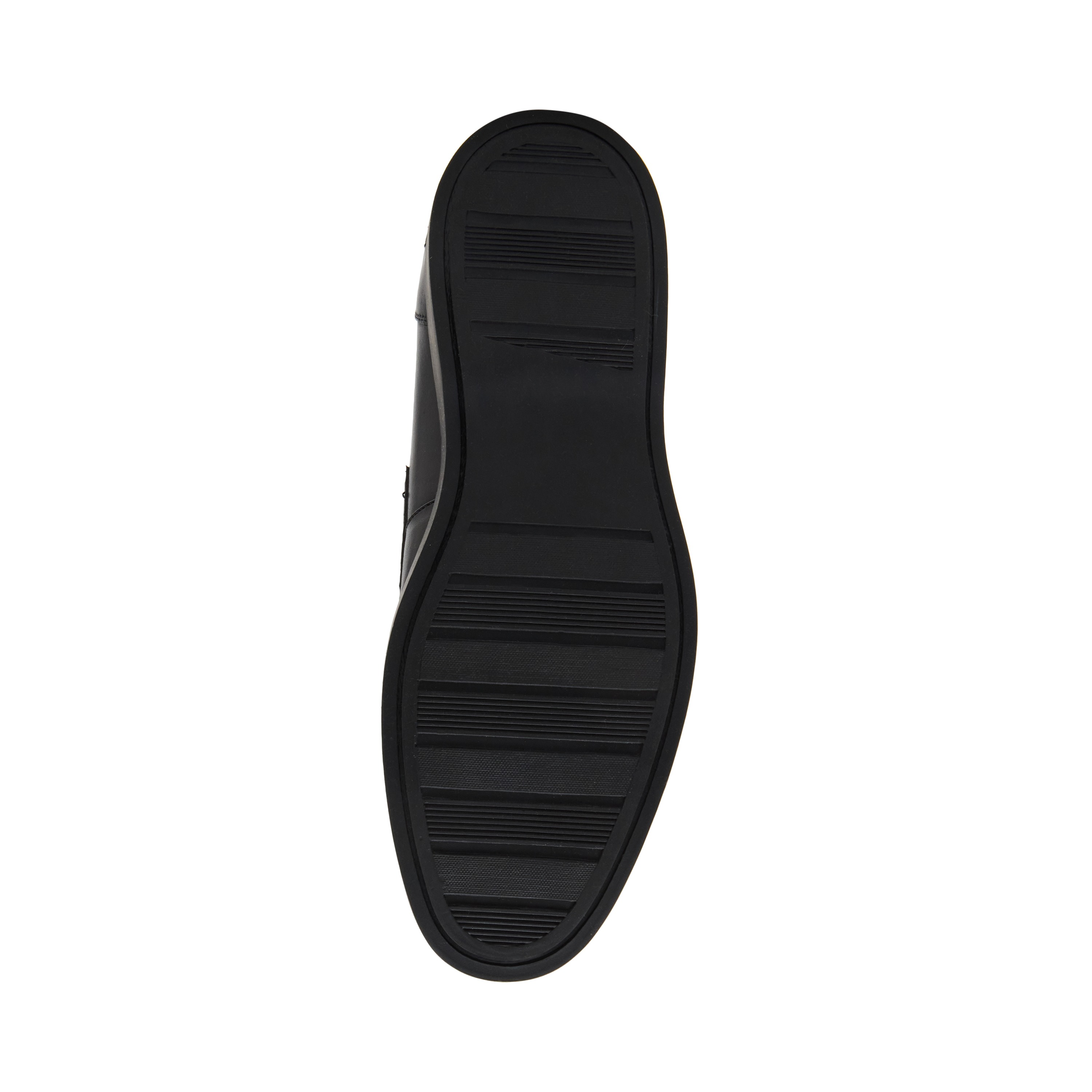 Marine Black Leather Driver Loafers