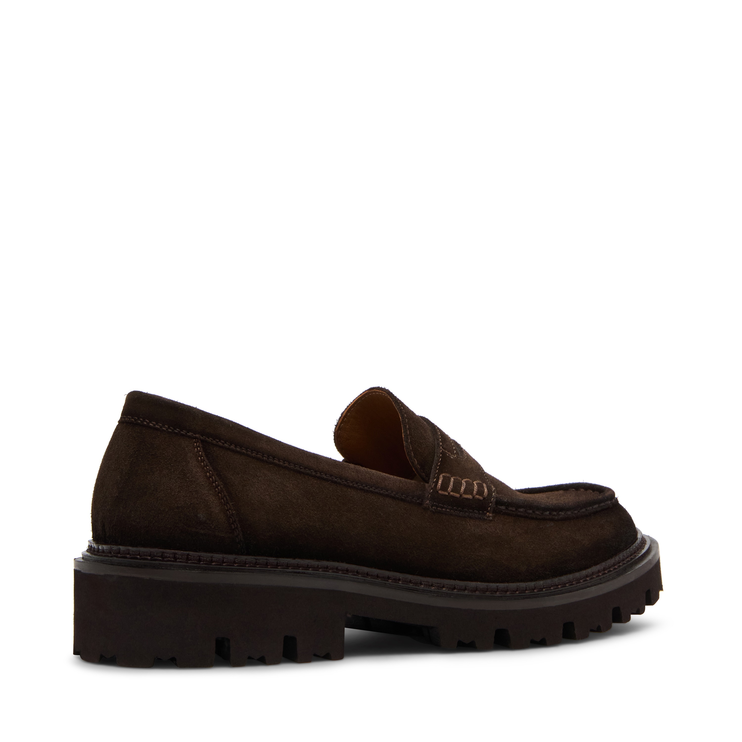 Nearbyy Brown Suede Driver Loafers
