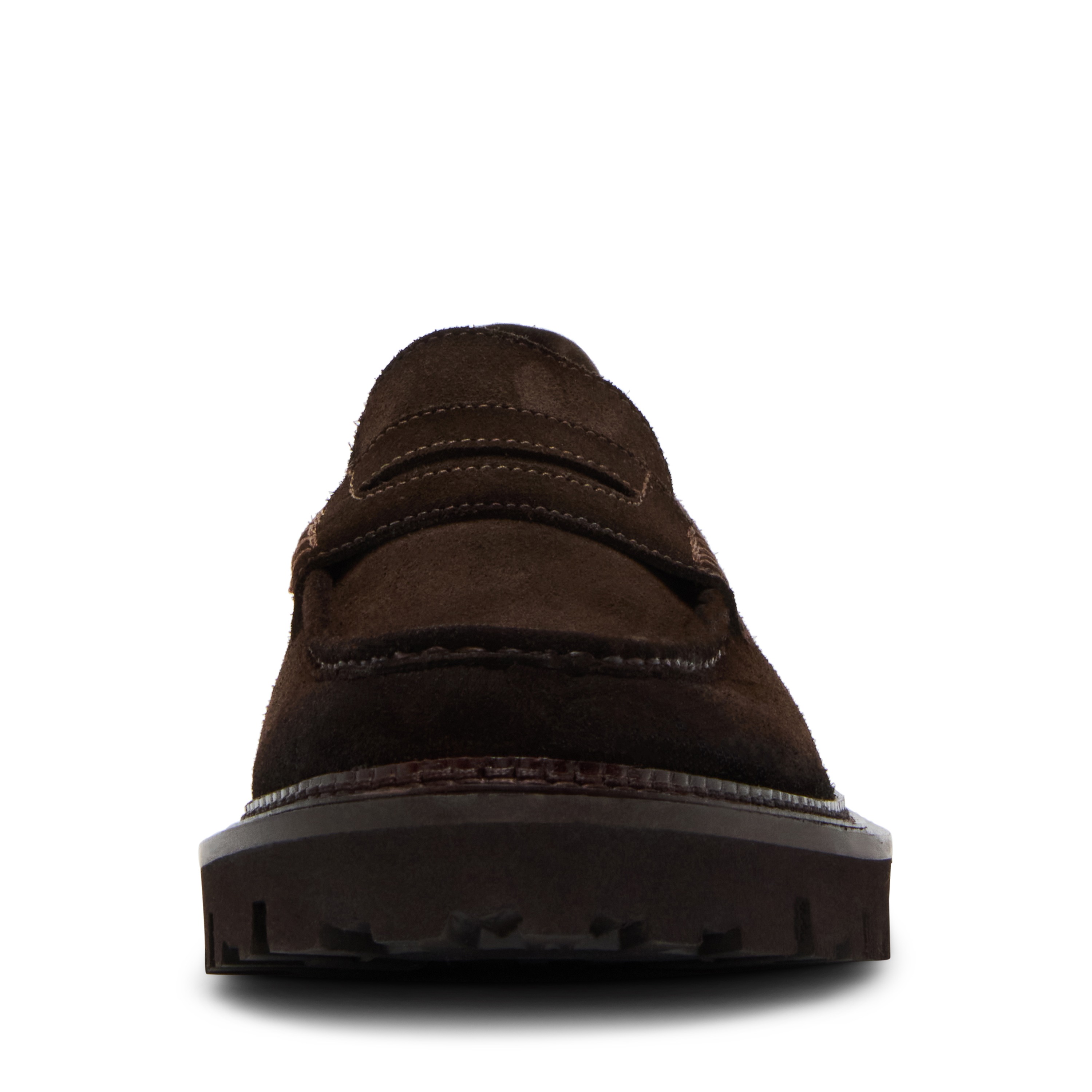 Nearbyy Brown Suede Driver Loafers