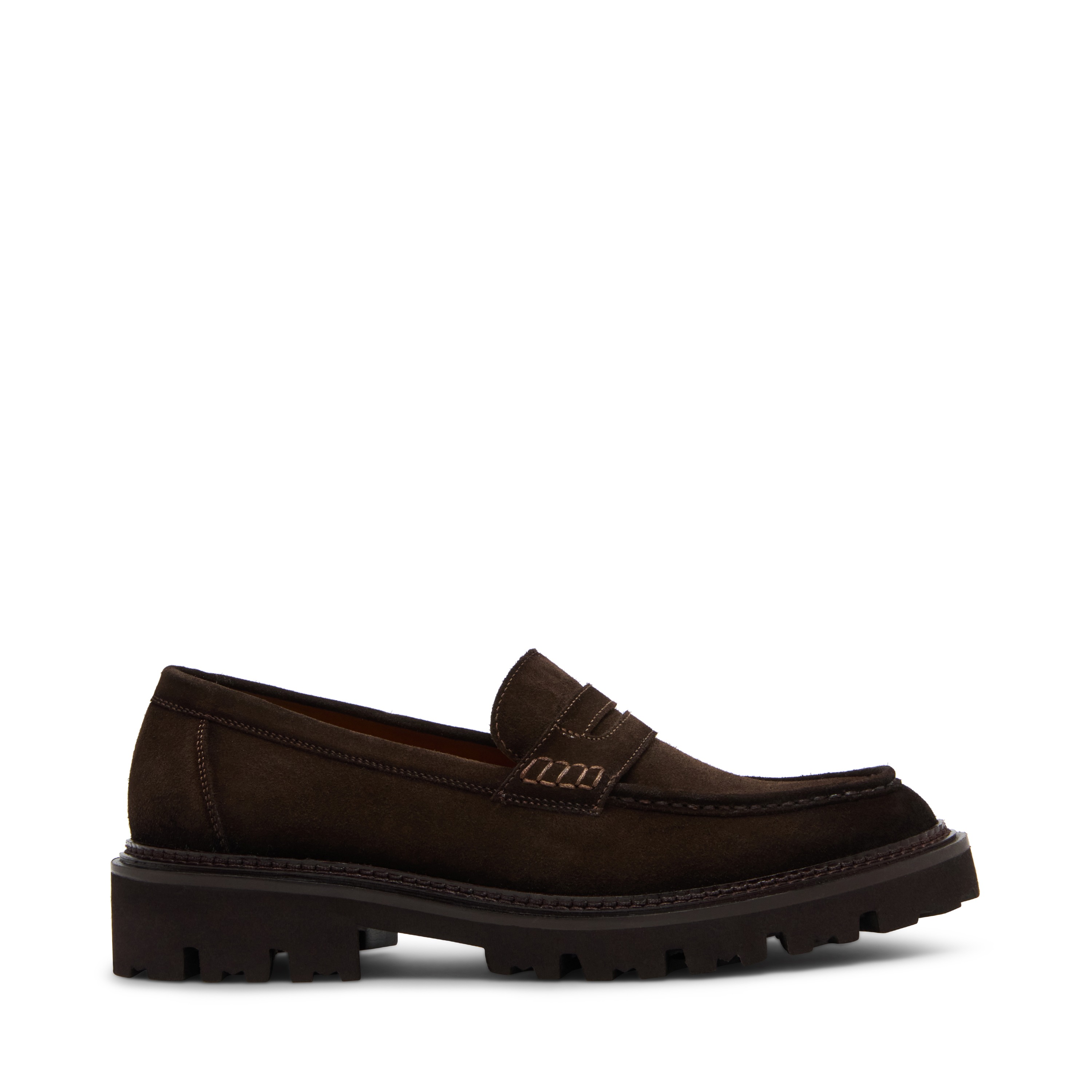 Nearbyy Brown Suede Driver Loafers