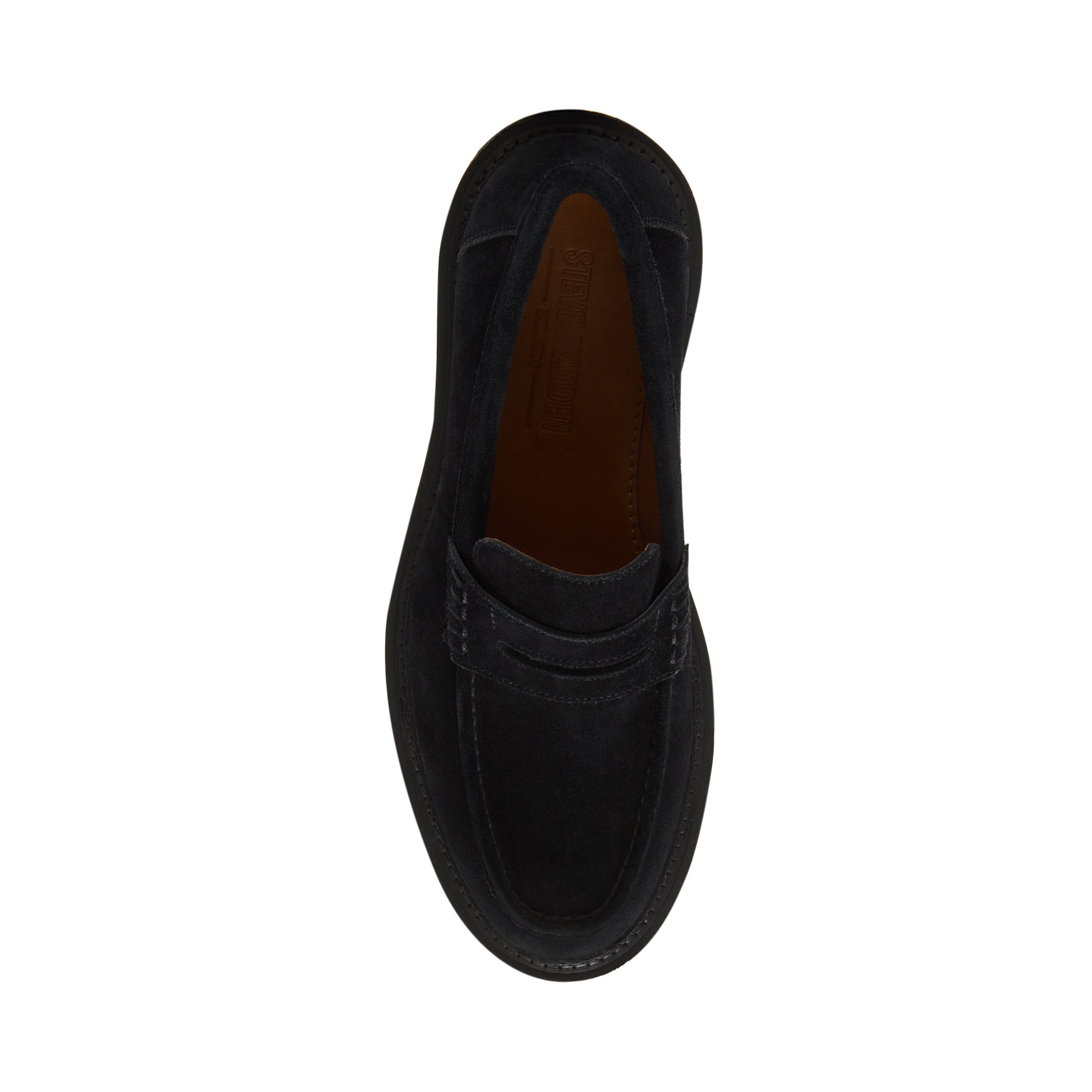 Nearbyy Black Suede Driver Loafers