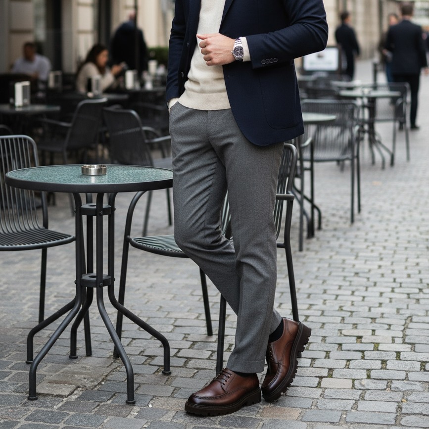 Neeson Tan  Tie-Ups & Dress Loafers