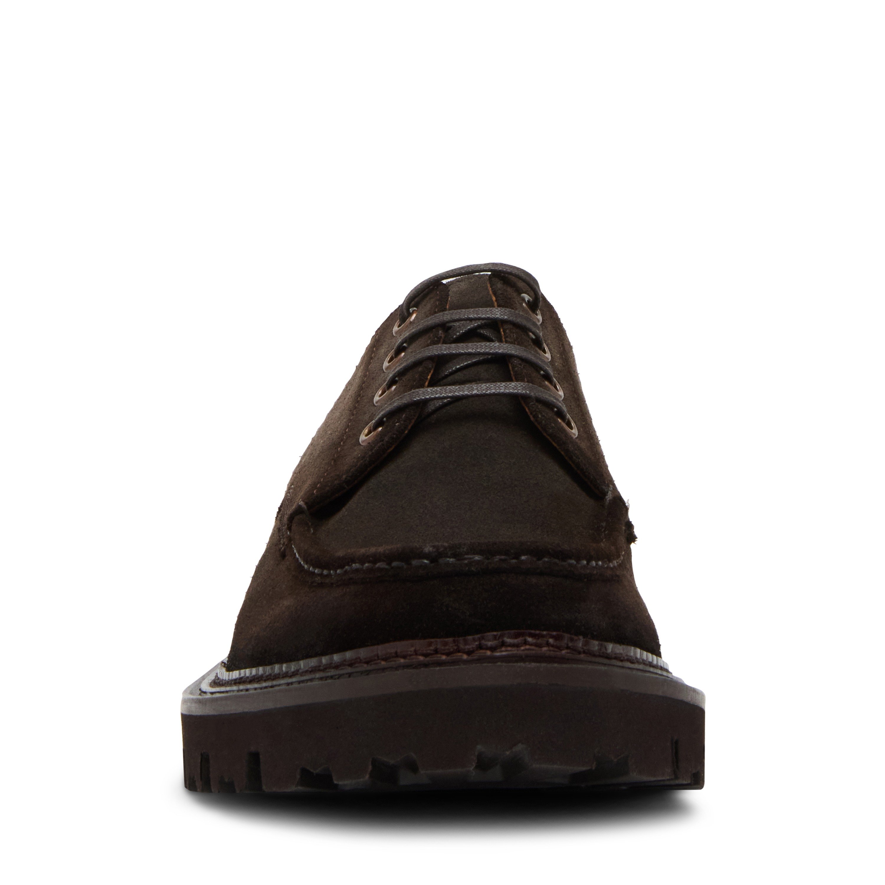 Neeson Brown Suede Tie-Ups & Dress Loafers
