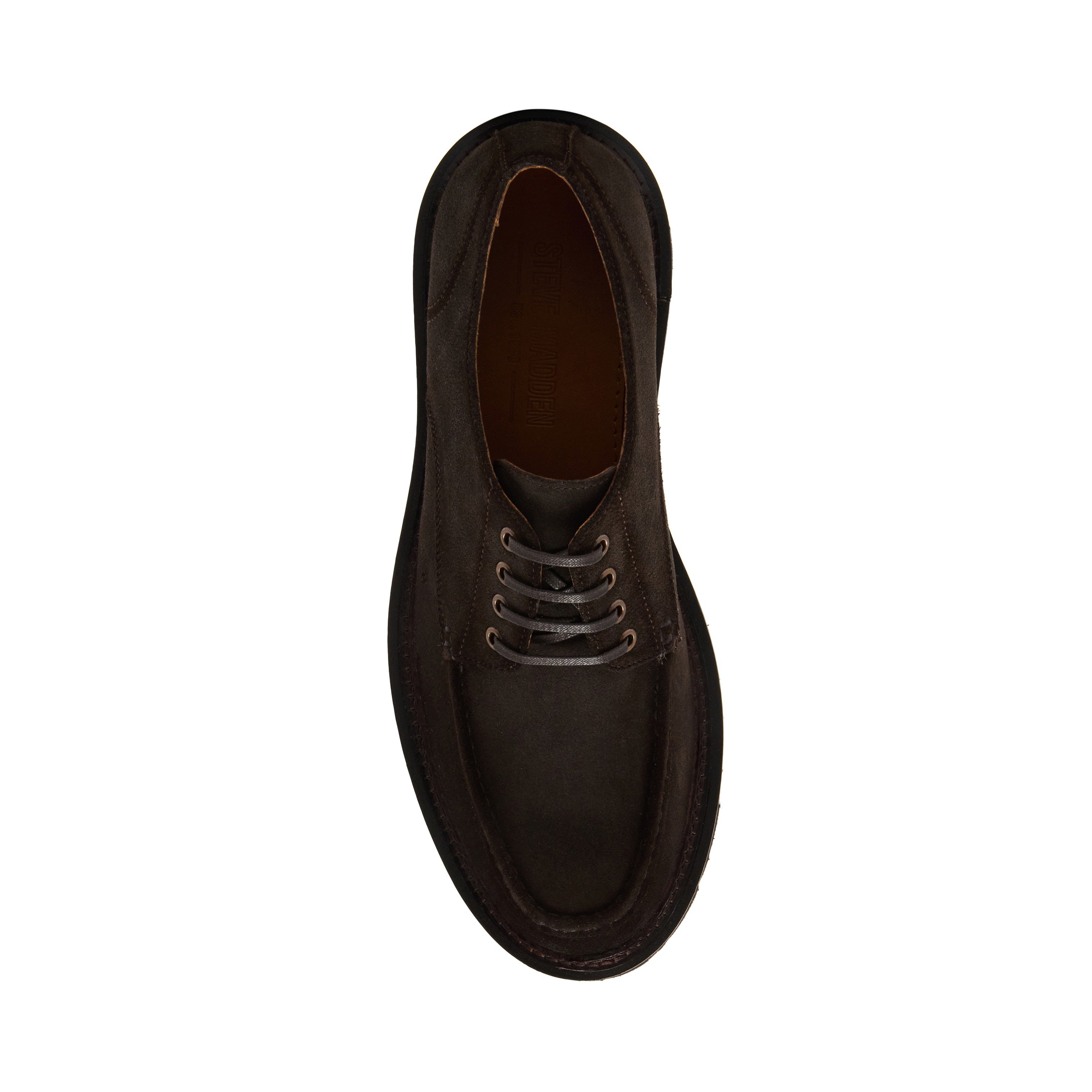Neeson Brown Suede Tie-Ups & Dress Loafers