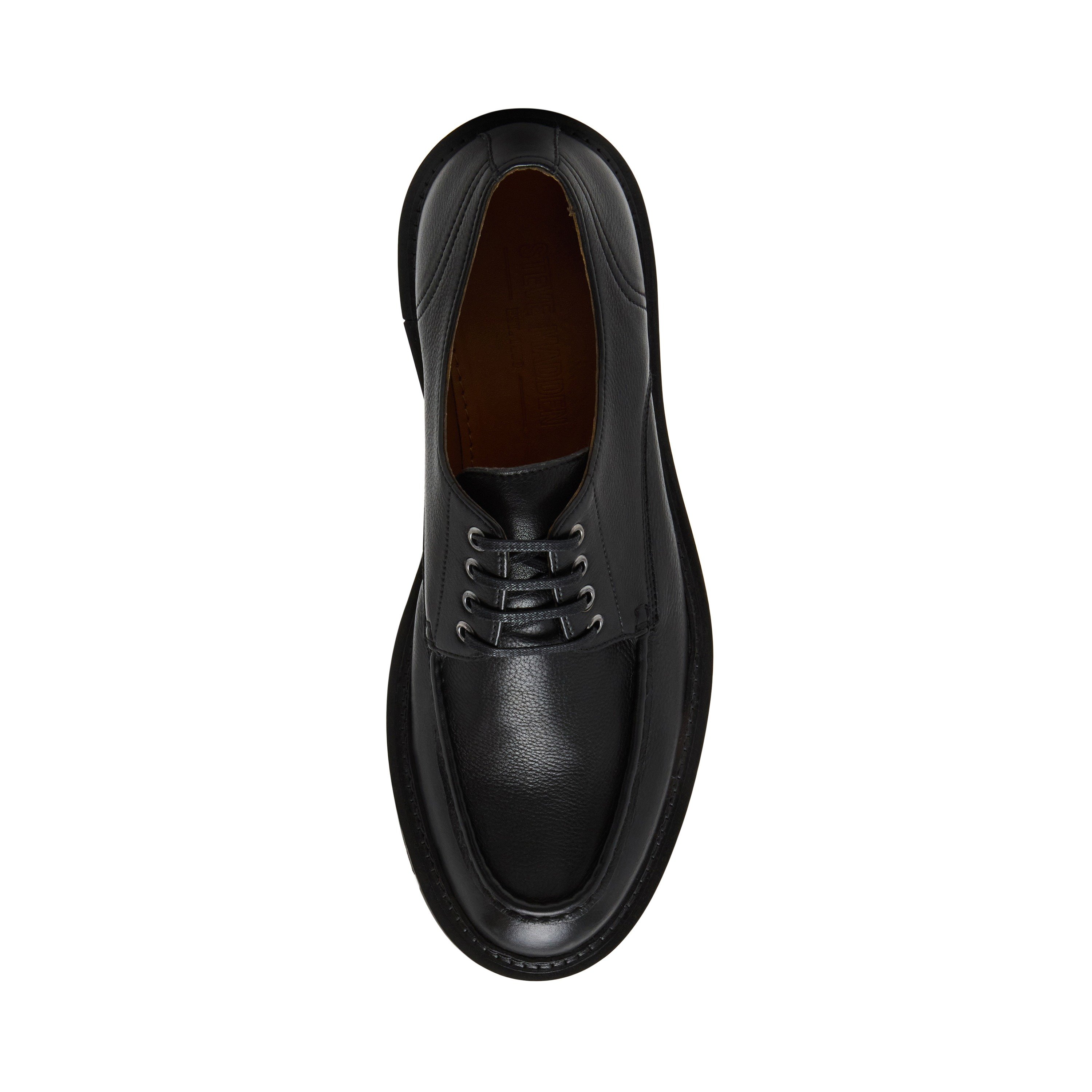 Neeson Black  Tie-Ups & Dress Loafers