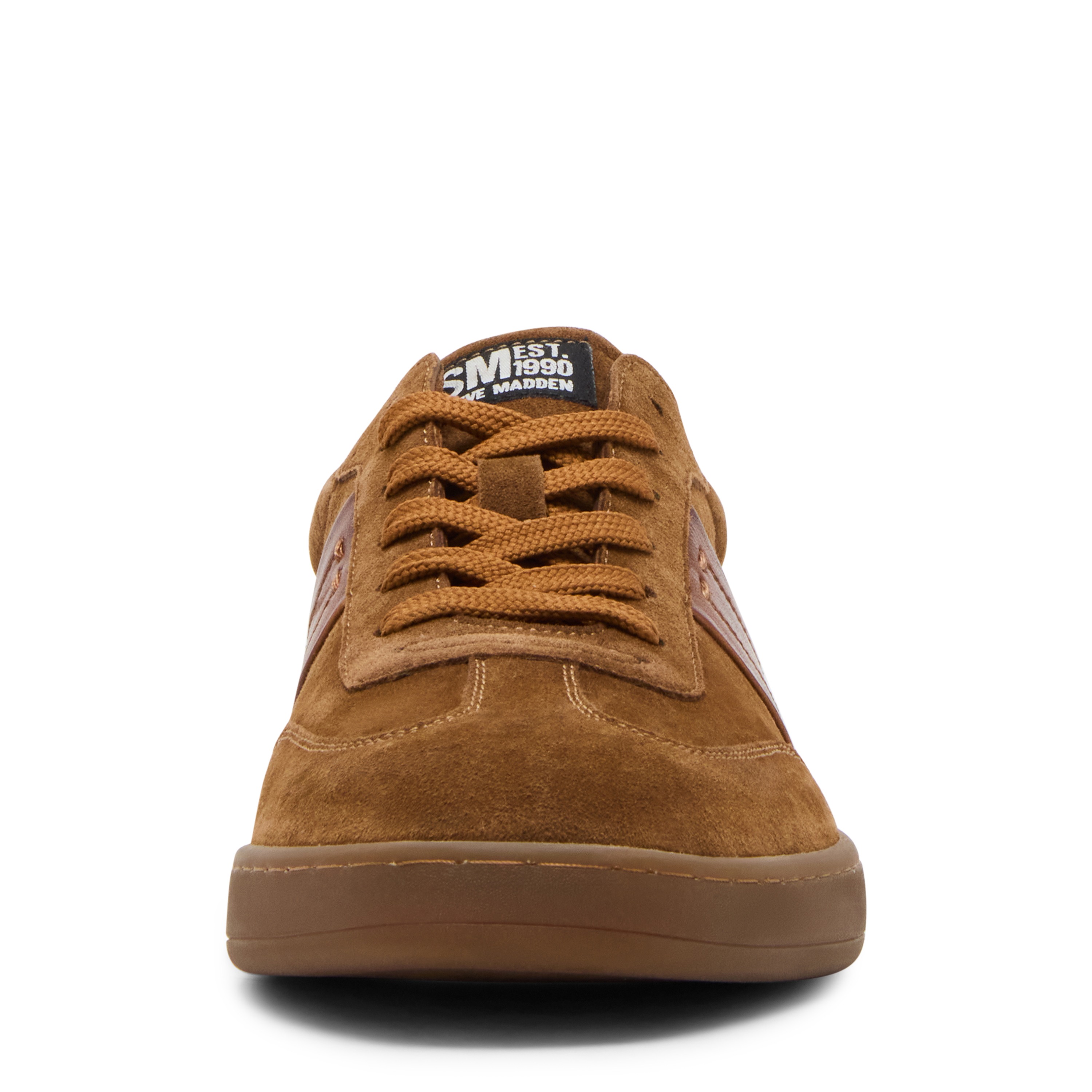 Partial Tan Suede Sneakers