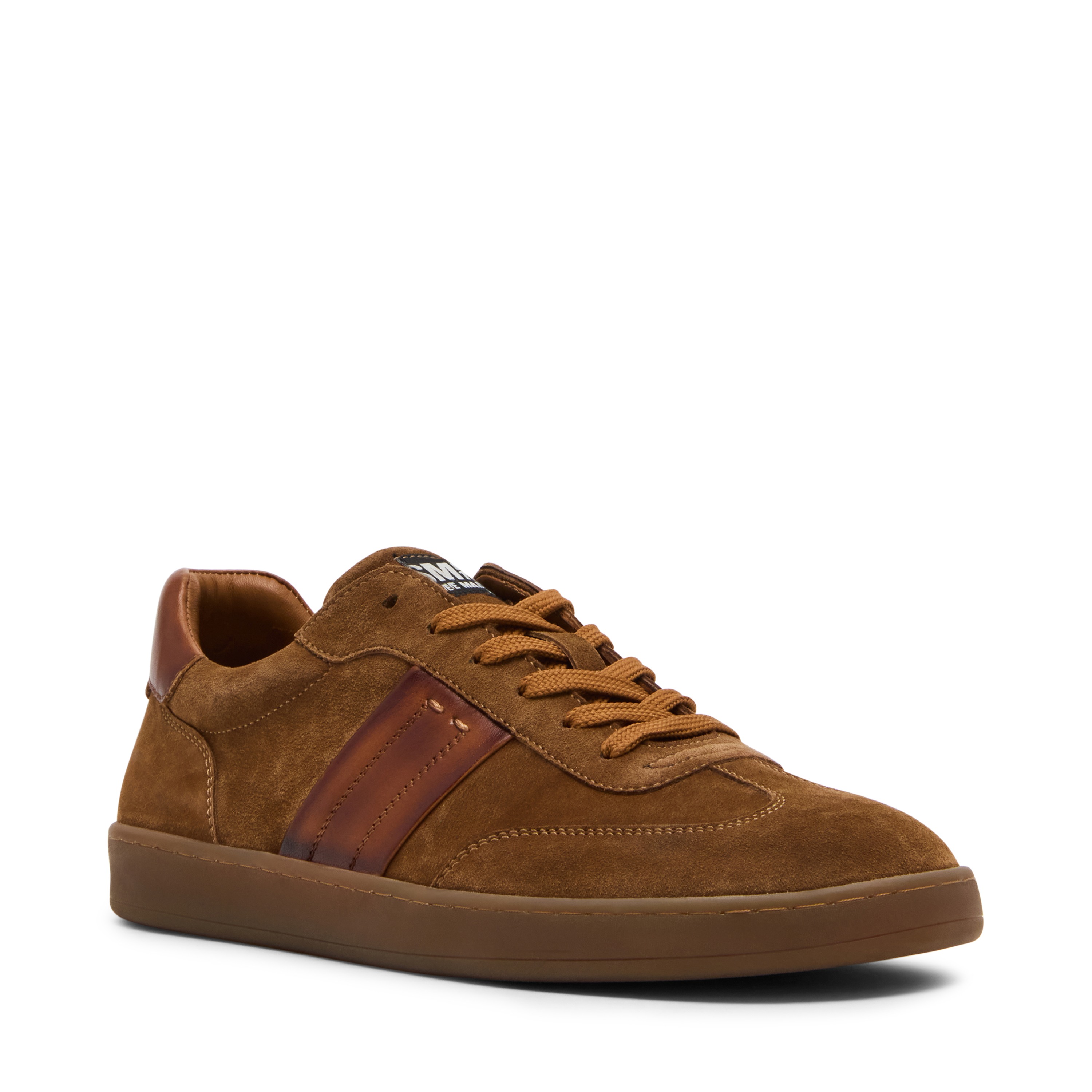 Partial Tan Suede Sneakers