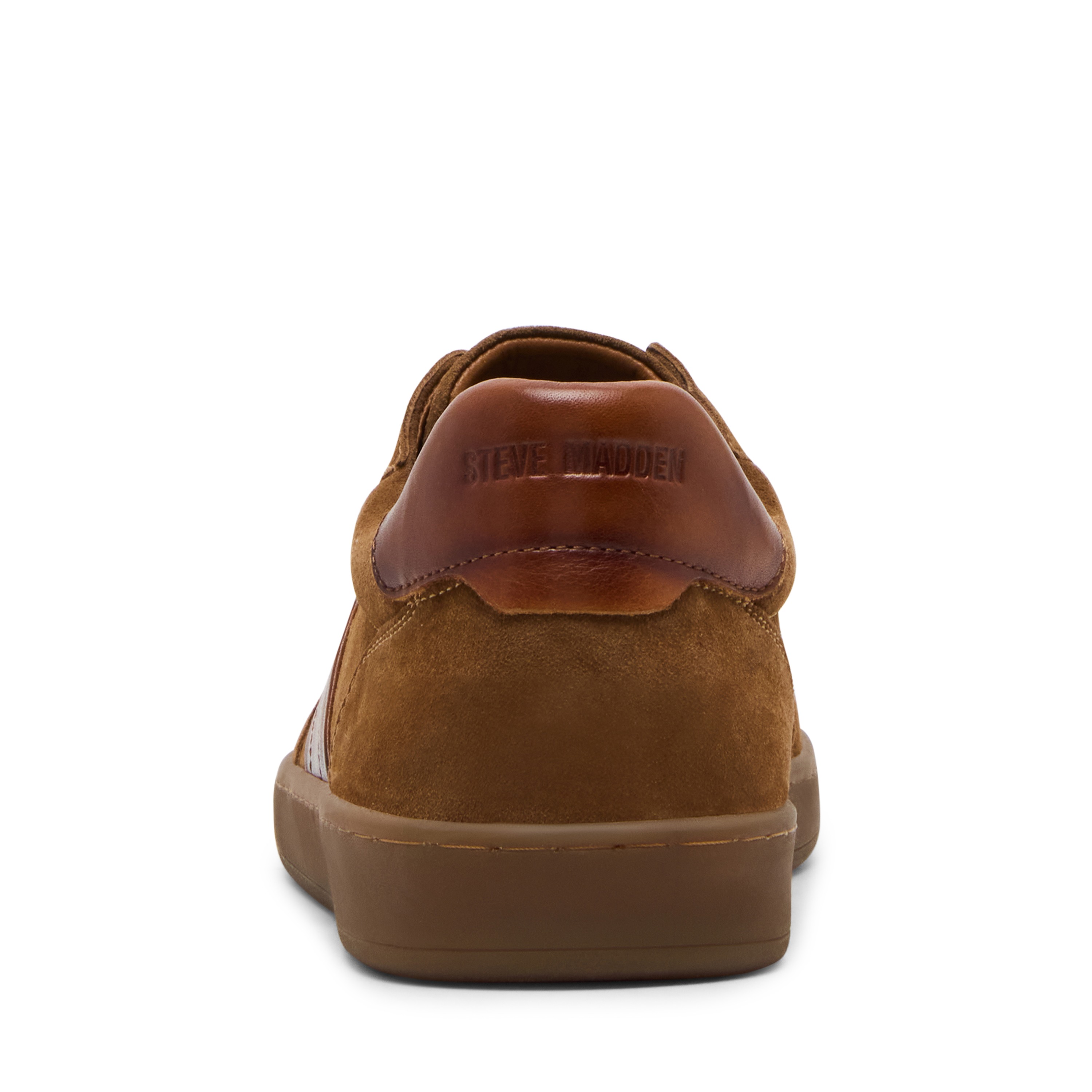 Partial Tan Suede Sneakers