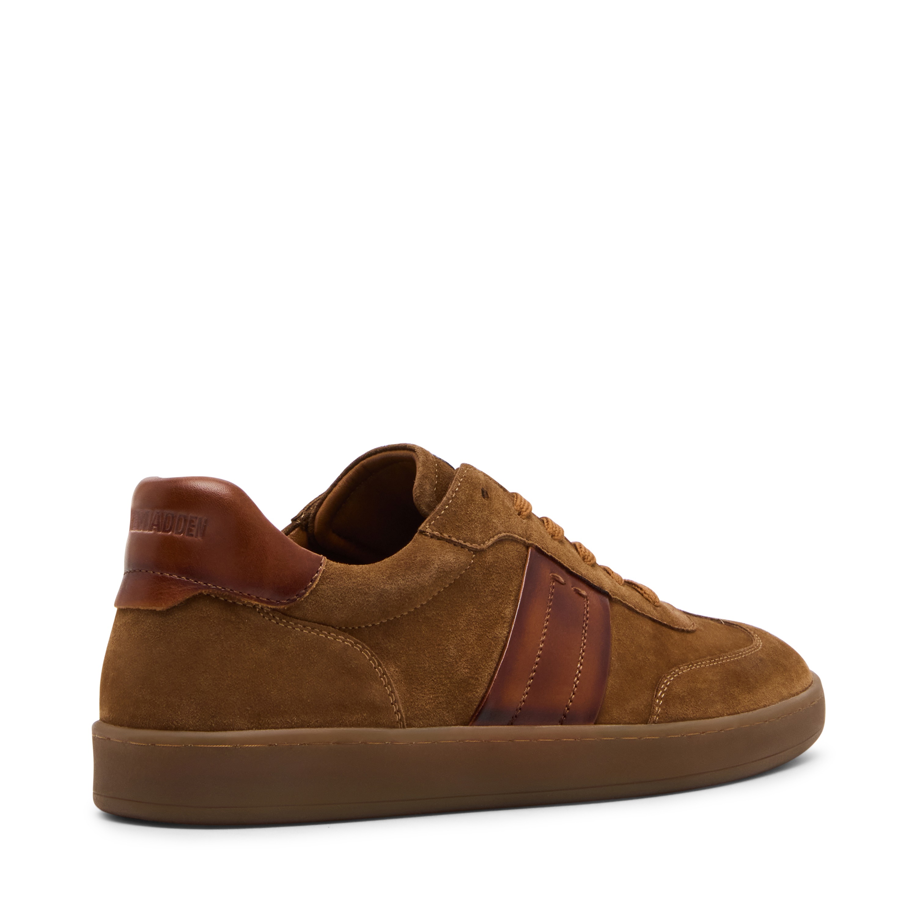 Partial Tan Suede Sneakers
