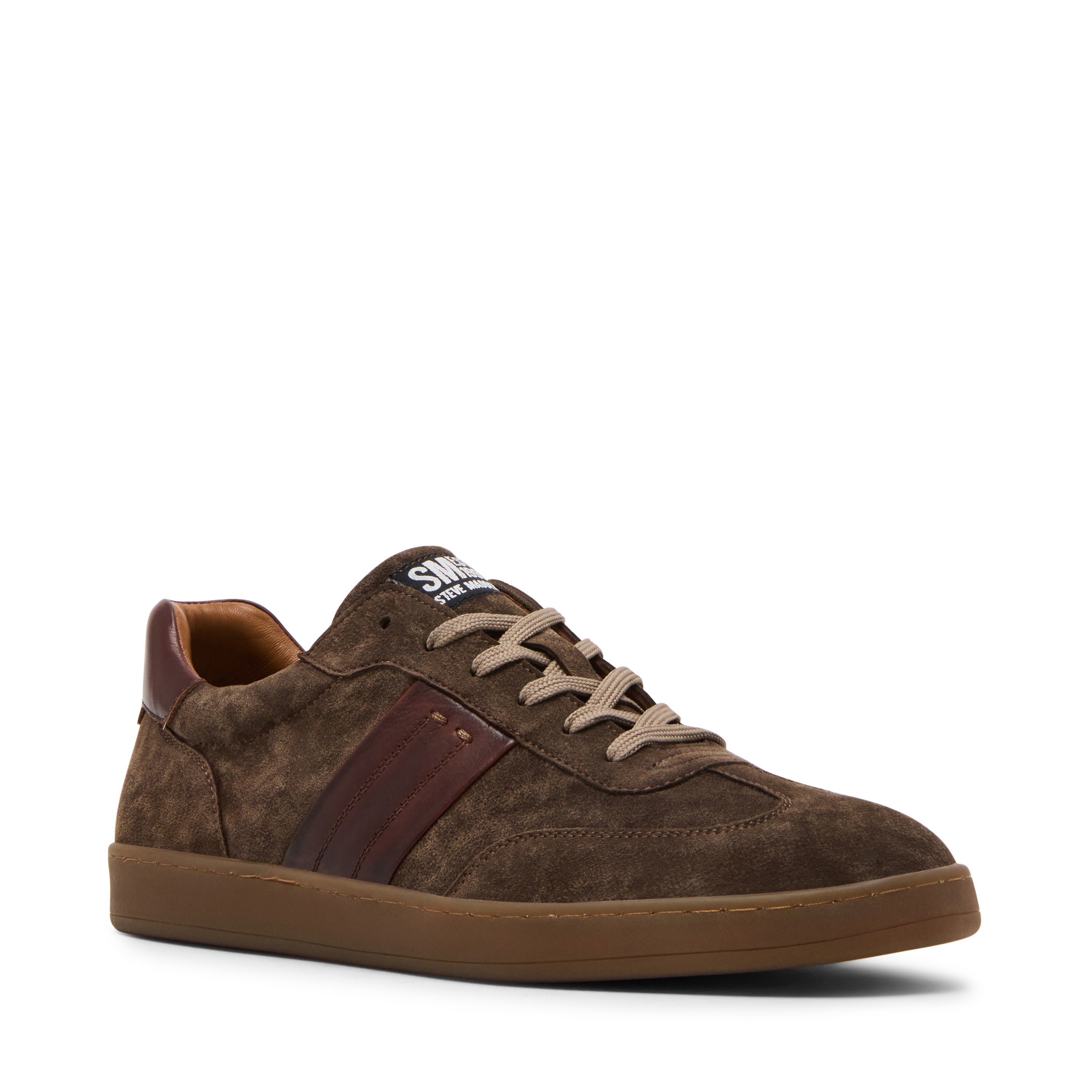 Partial Brown Suede Sneakers