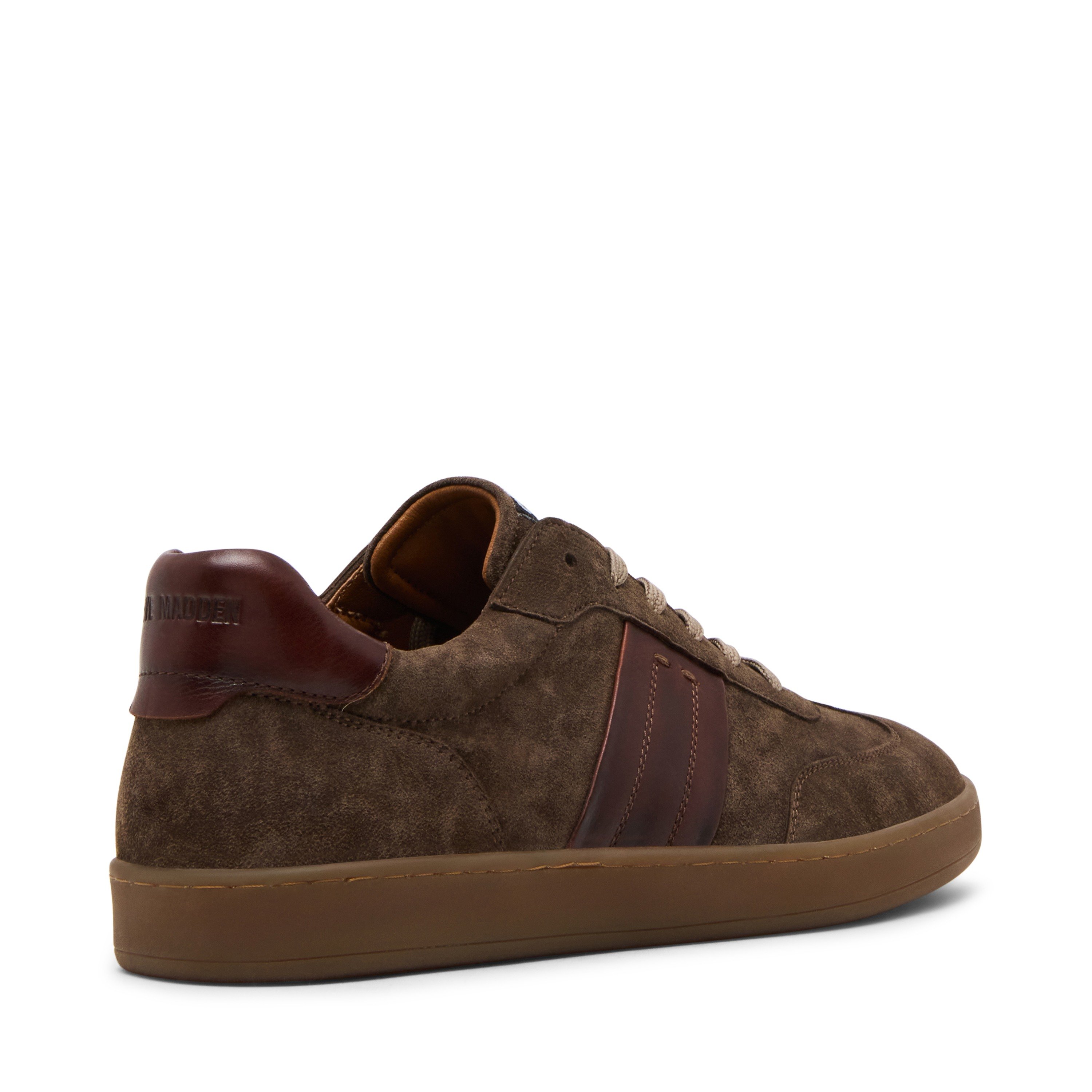 Partial Brown Suede Sneakers