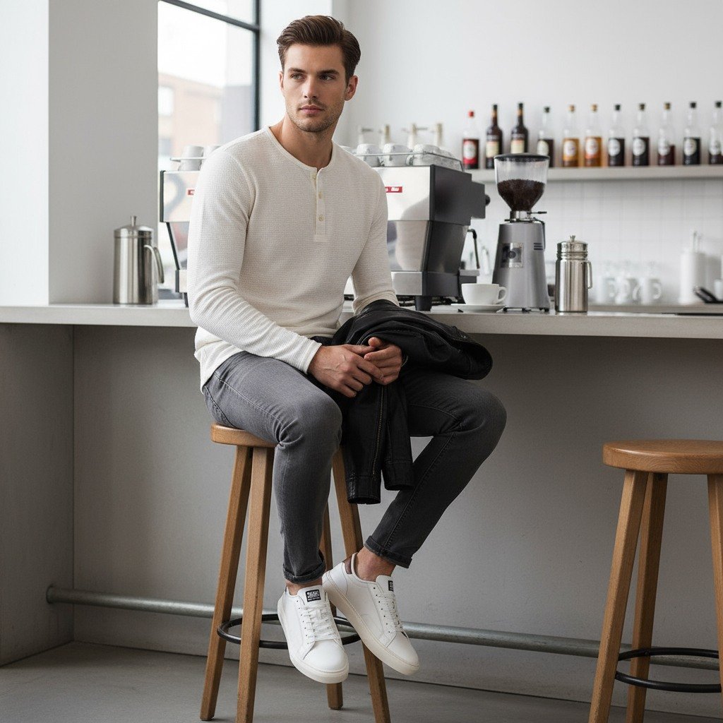 Prancer White Multi Sneakers