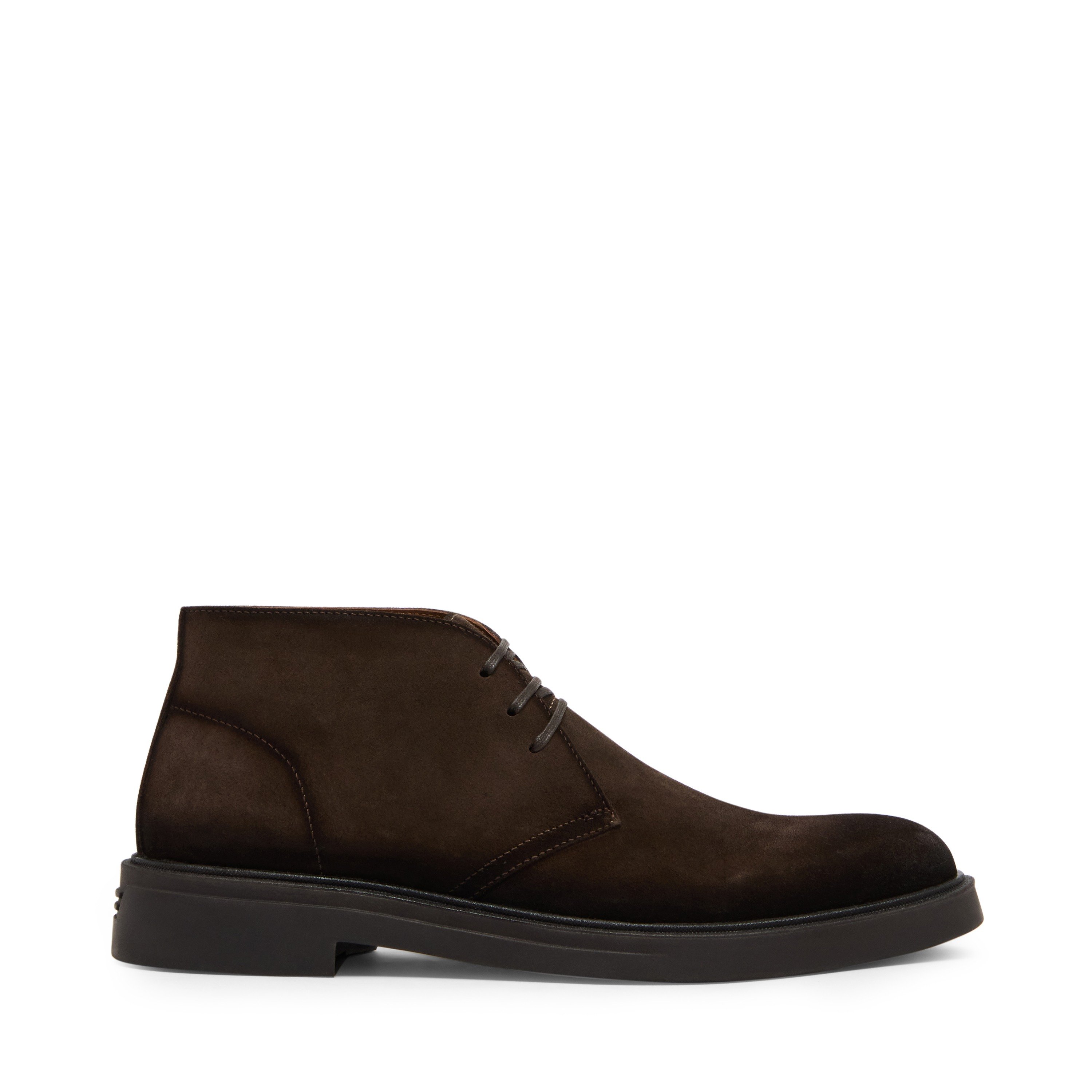 Randall Brown Suede Boots