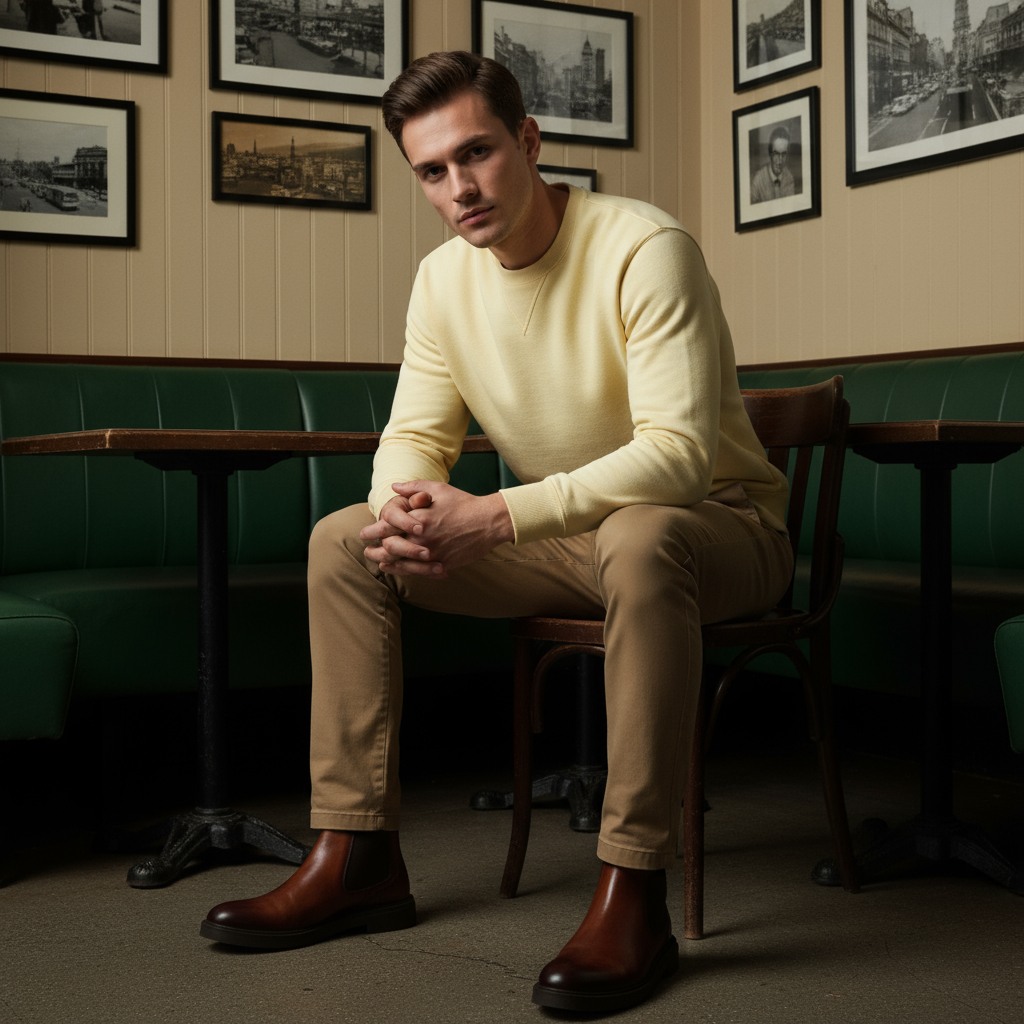 Raspie Tan Leather Boots