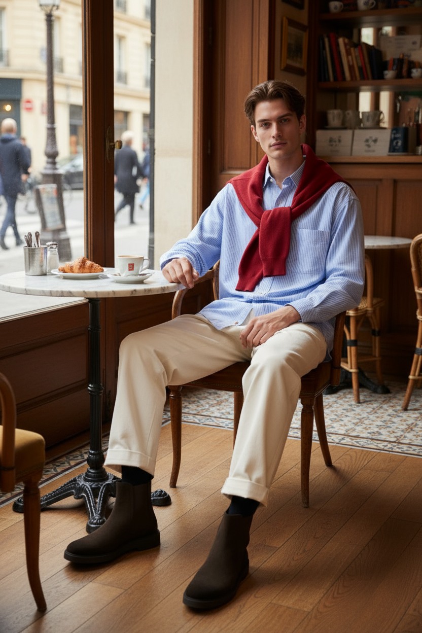 Raspie Brown Suede Boots