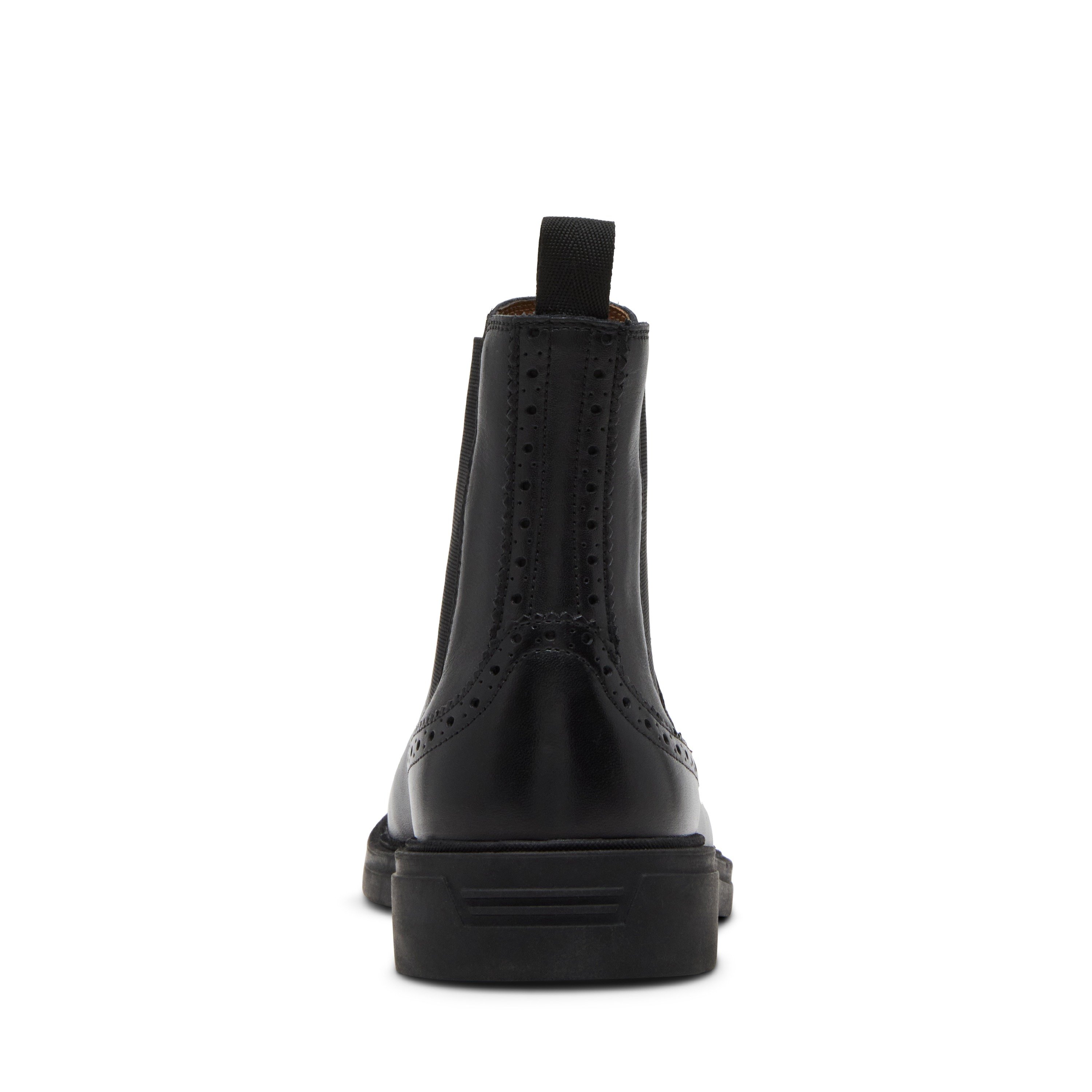 Raspie Black Leather Boots