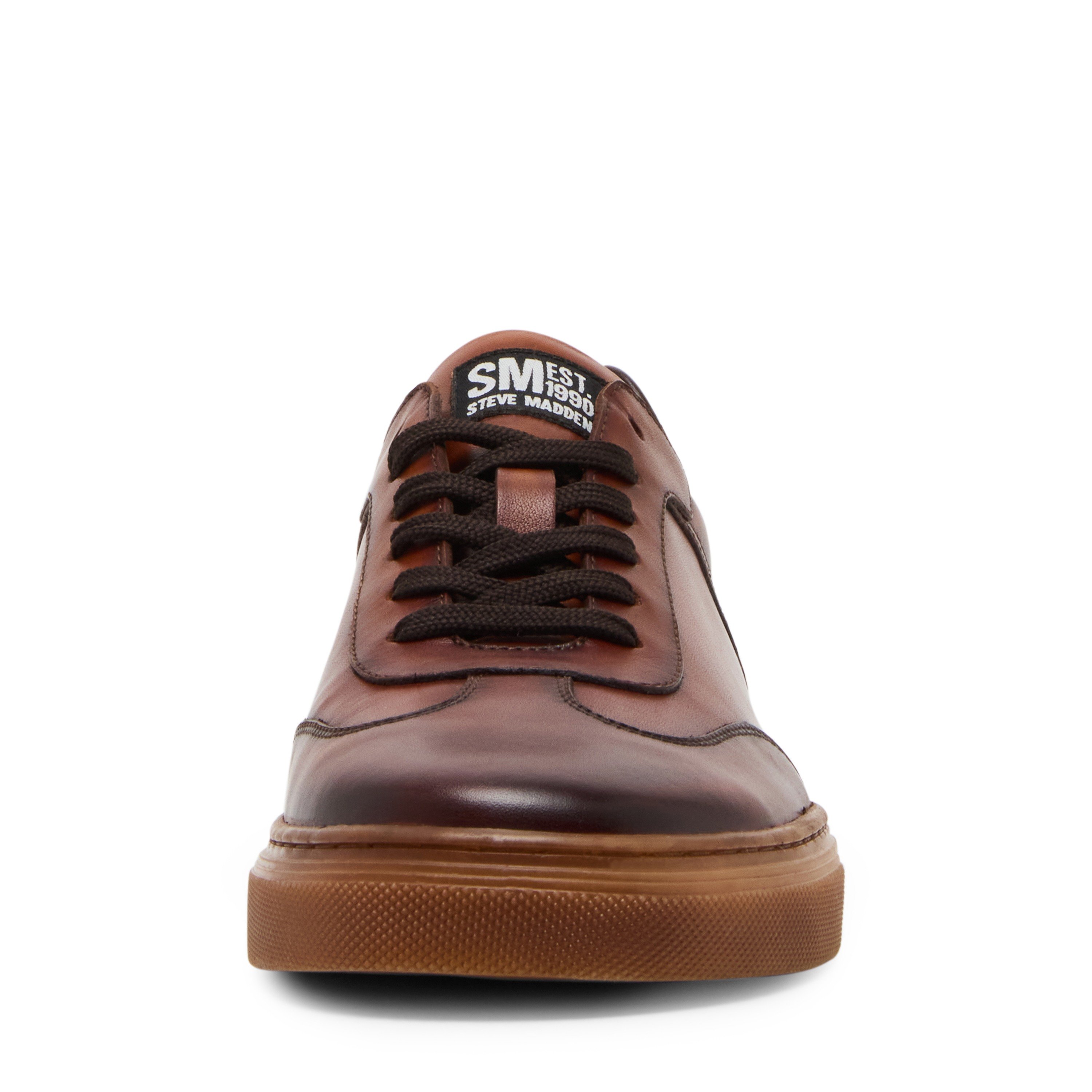 Sellmell Tan Leather Sneakers