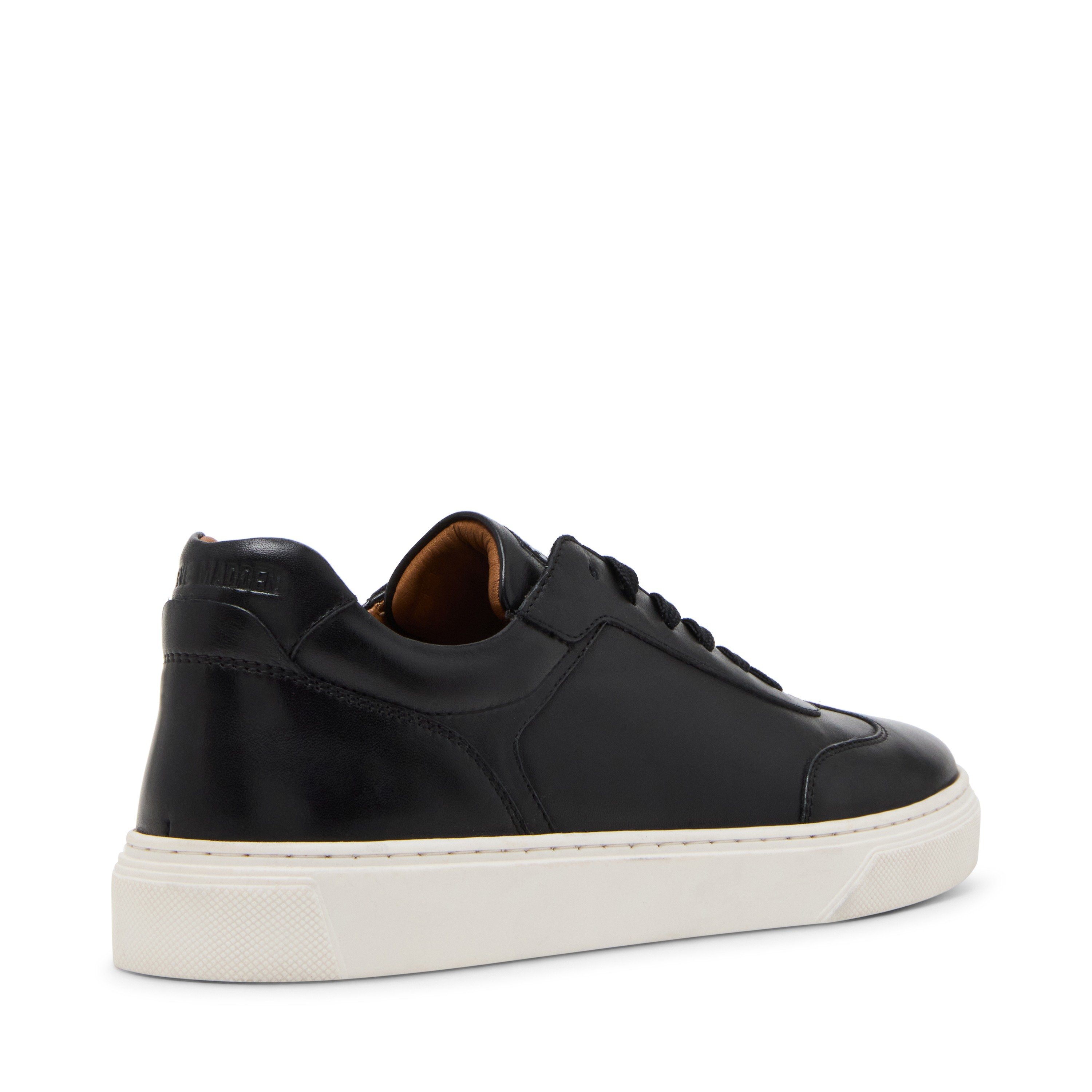 Sellmell Black Leather Sneakers