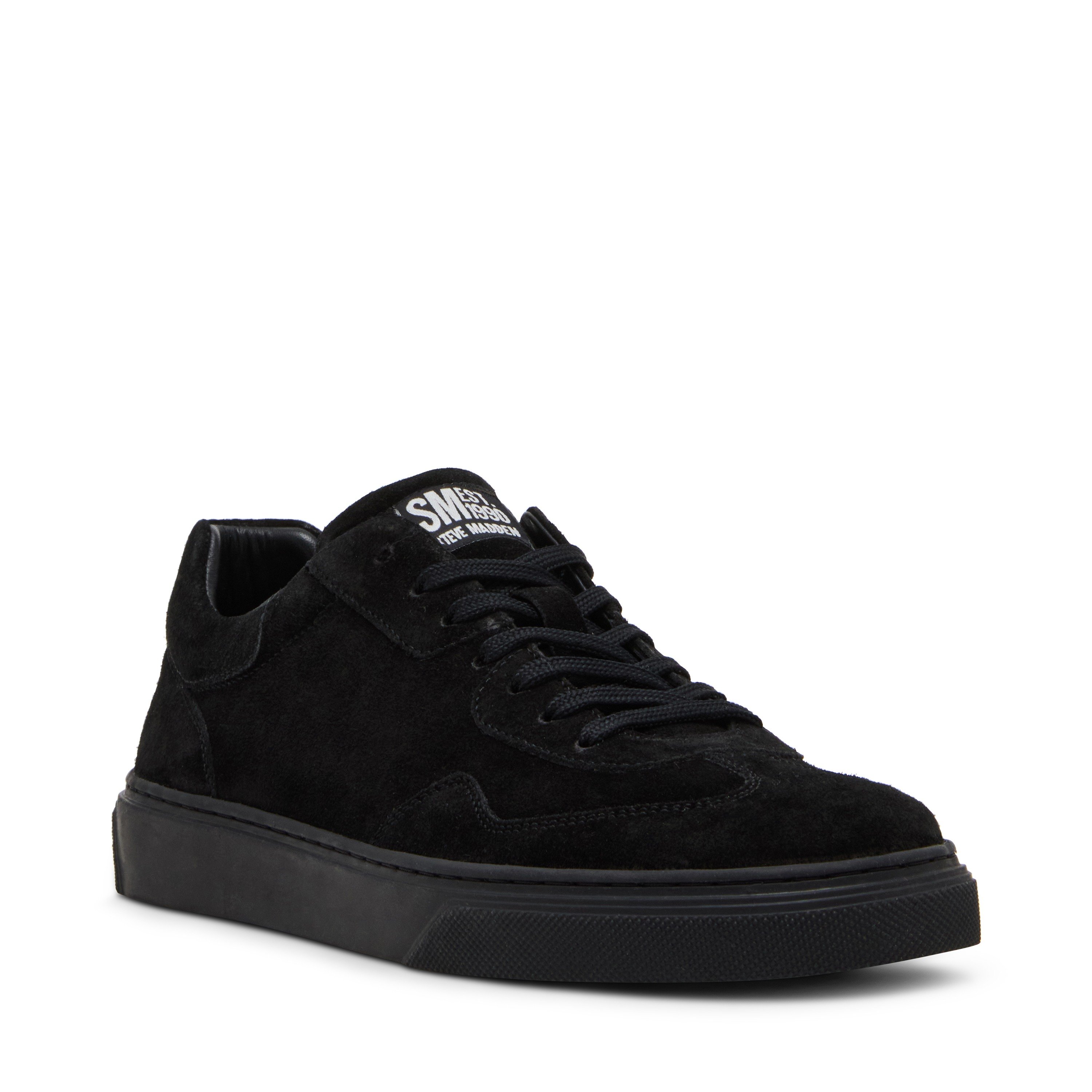 Shamma Black Suede Sneakers