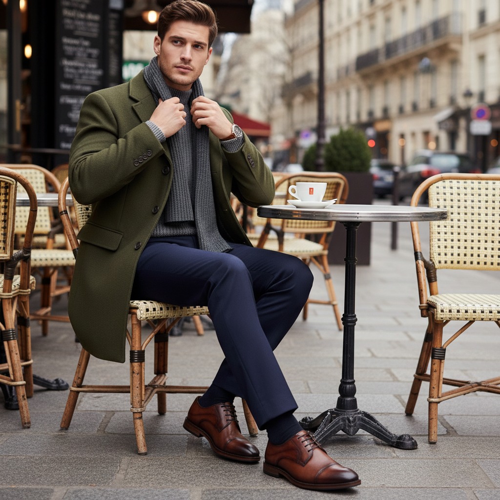 Wallacee Tan Leather Tie-Ups & Dress Loafers