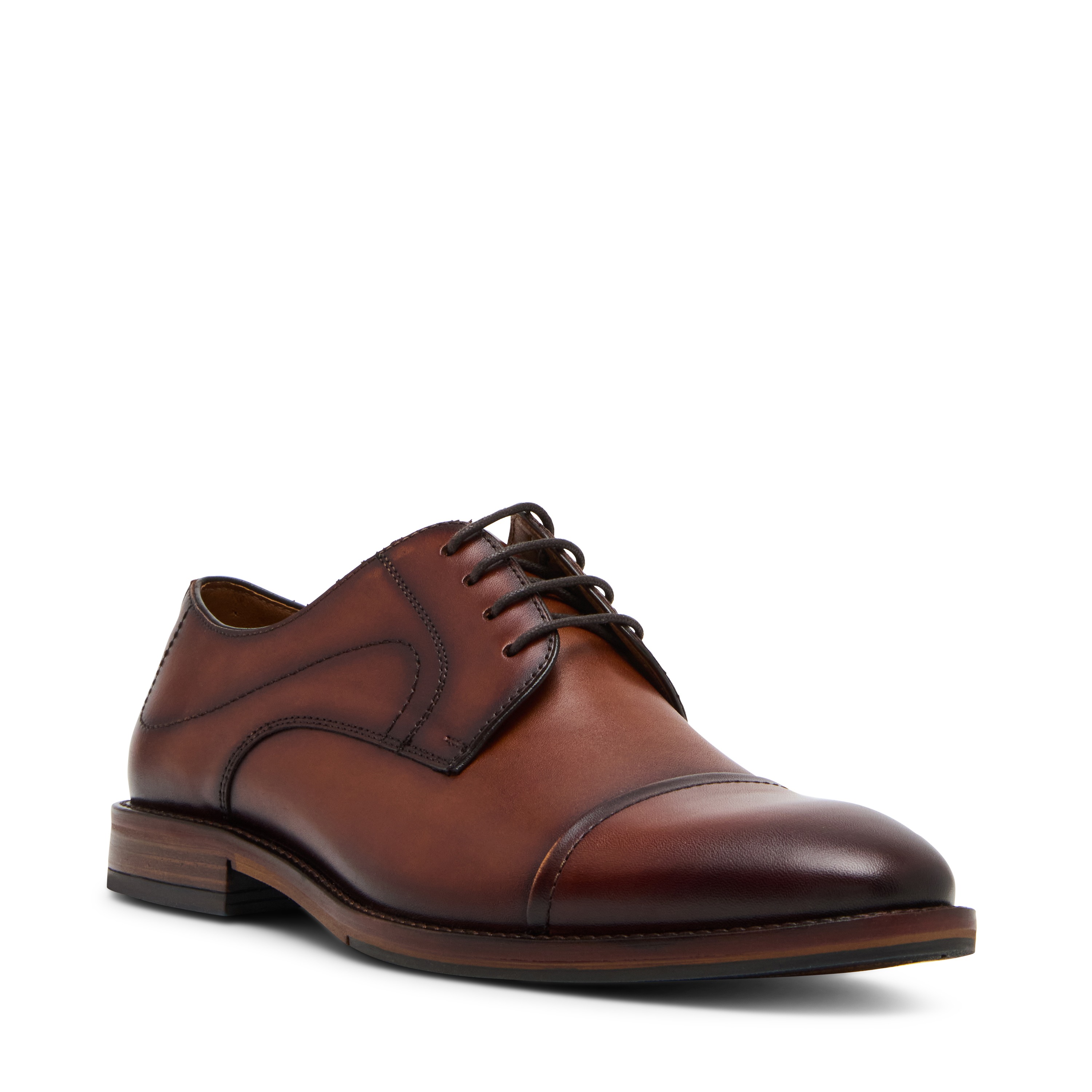 Wallacee Tan Leather Tie-Ups & Dress Loafers