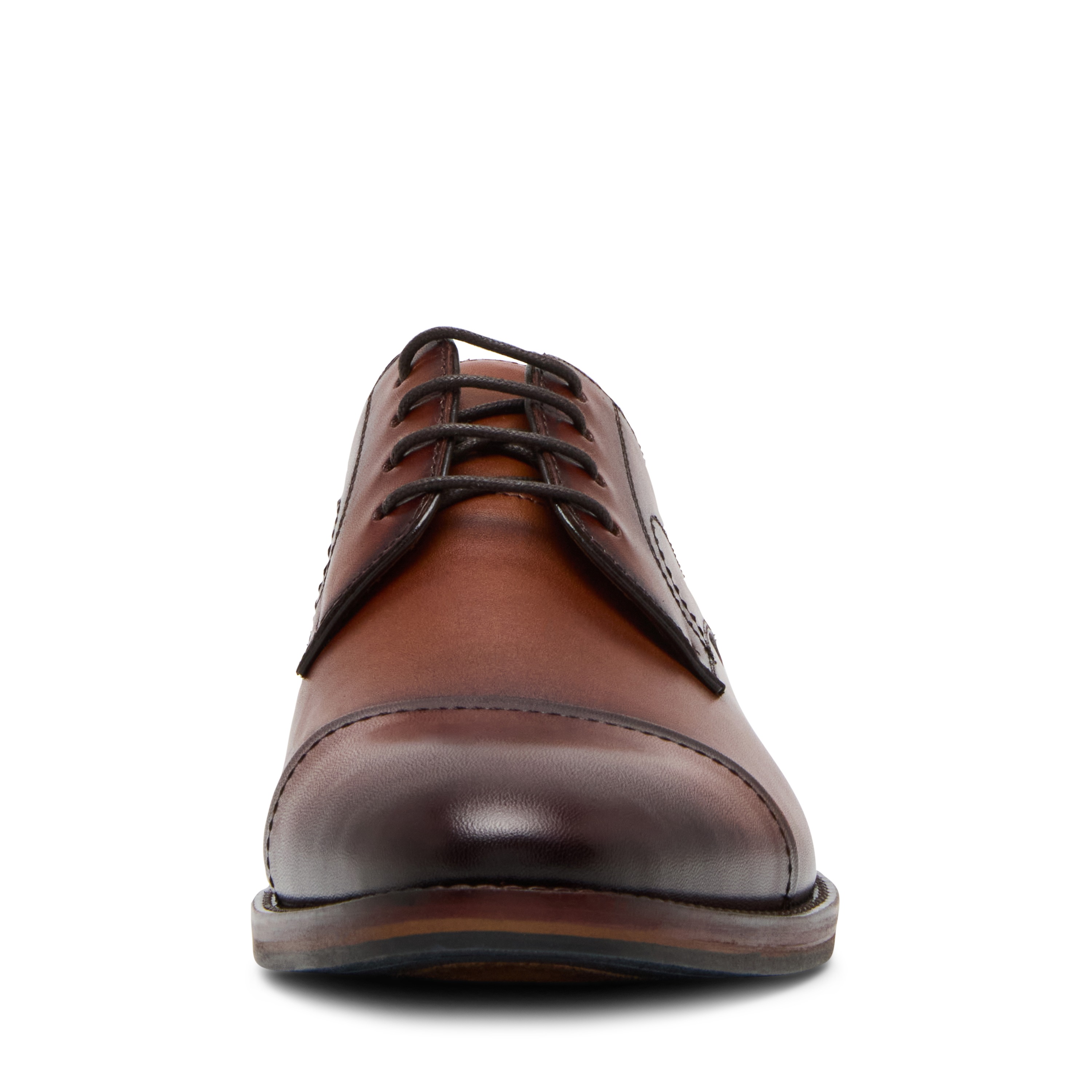 Wallacee Tan Leather Tie-Ups & Dress Loafers