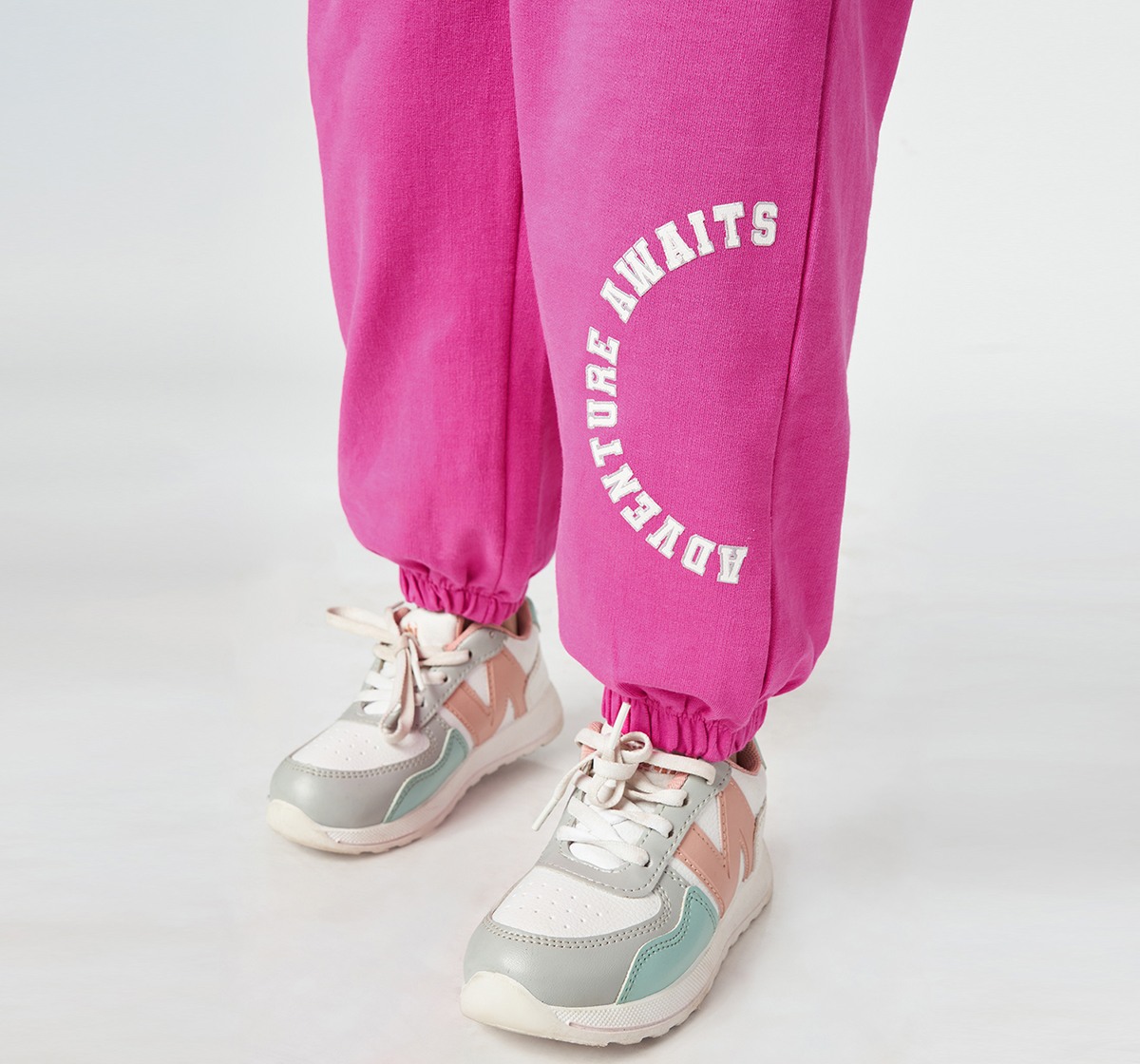 Ed-a-Mamma Girls Co-ordinate set solid  Pink